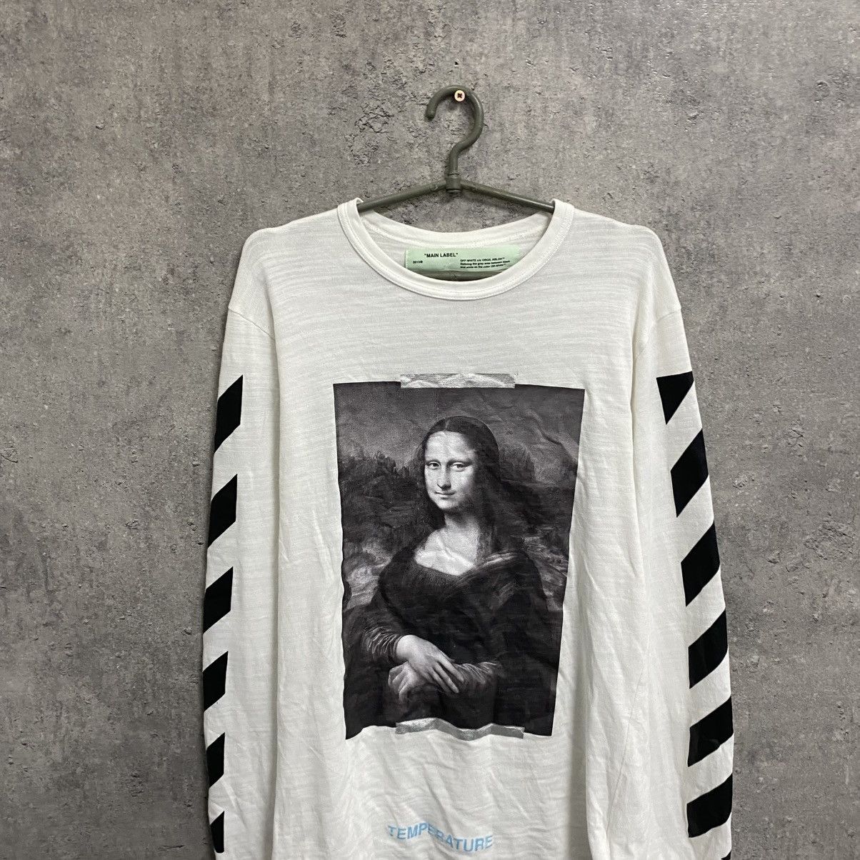 Off-White Off-White Mona Lisa Long Sleeve Tee Size US S / EU 44-46 / 1 - 3 Thumbnail