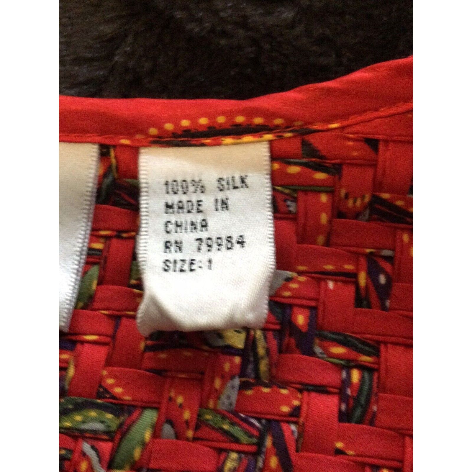 Chicos Chico's Design 100% Silk Jacket/Blazer/Cardigan Size 1/M/8 Size M / US 6-8 / IT 42-44 - 9 Thumbnail