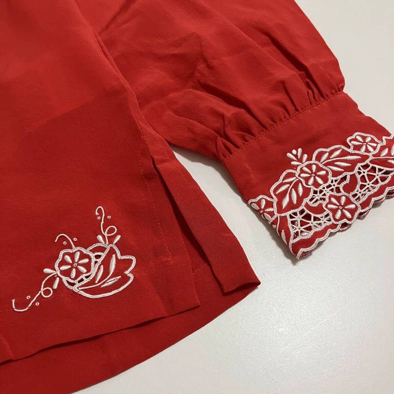 Comme des Garcons Comme Des Garcons Embroidered shirt Size M / US 6-8 / IT 42-44 - 6 Thumbnail