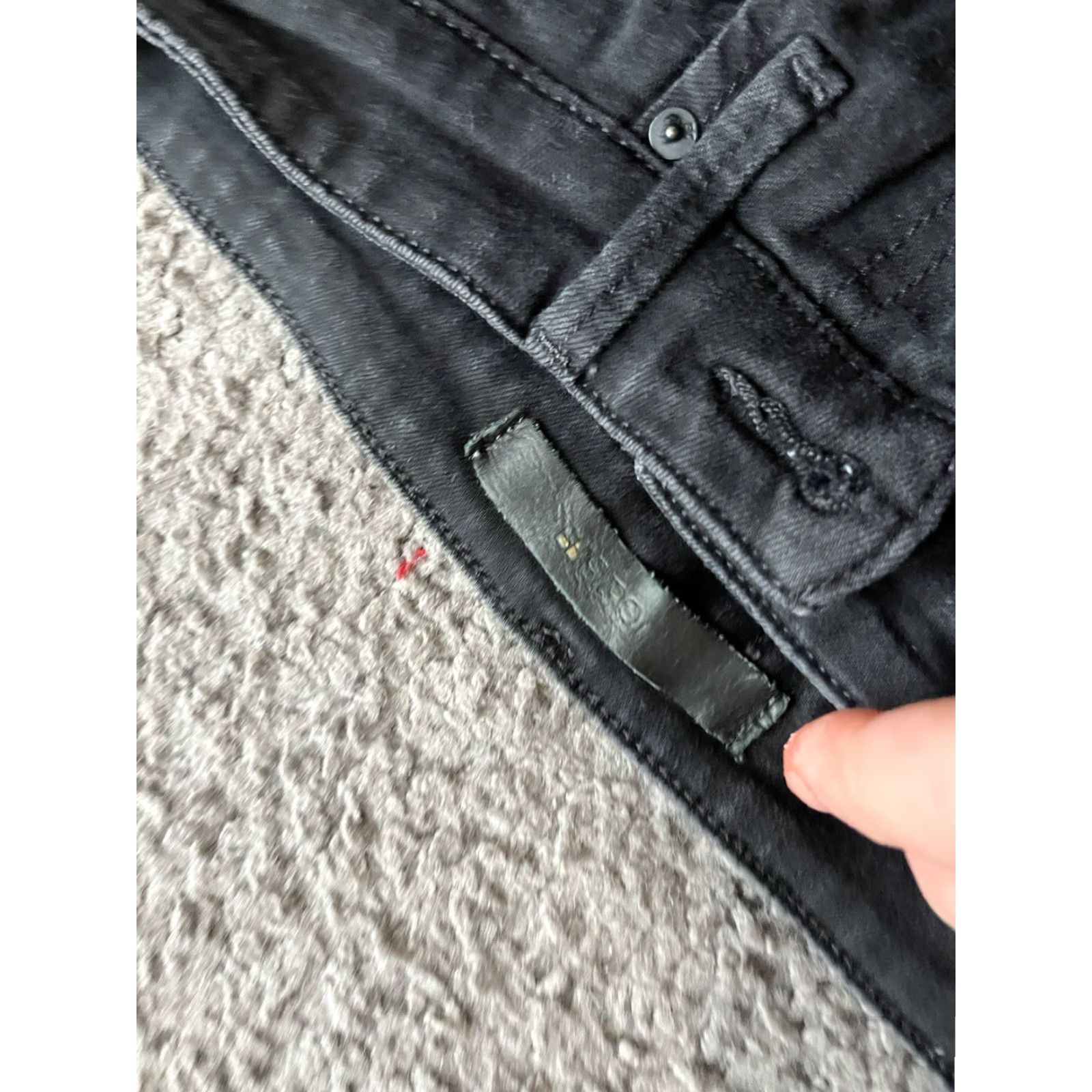 Vintage JOE'S Jeans The Charlie High Rise Skinny Ankle Jeans Women's Size 26 Black Rinse Denim Skinny Fit 5-Pocket Regular Rise WWB Ladies Size 26" / US 2 / IT 38 - 6 Thumbnail