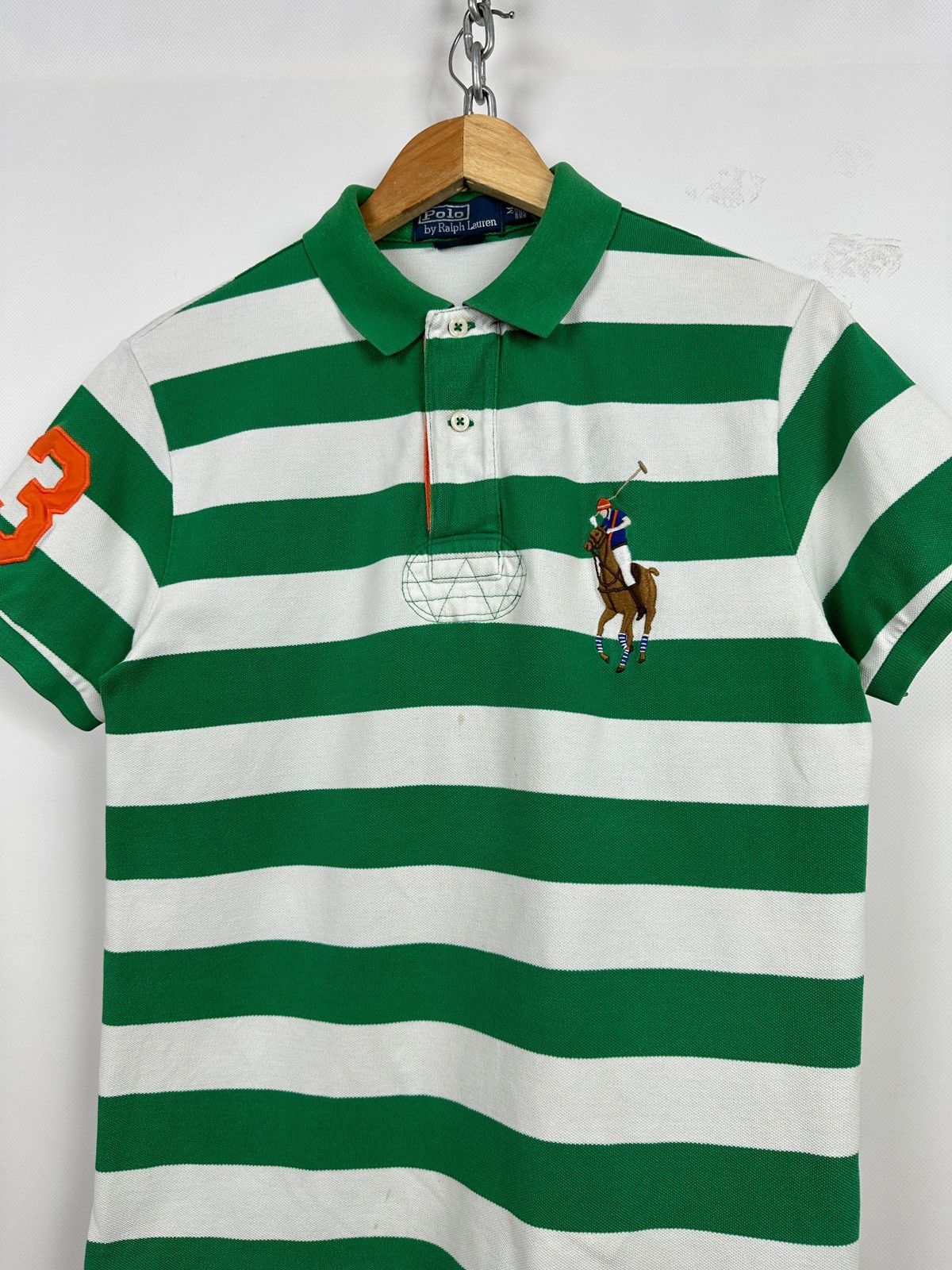 Polo Ralph Lauren Vintage Polo Ralph Lauren #3 Striped Y2K Chief Keef Size US S / EU 44-46 / 1 - 4 Thumbnail