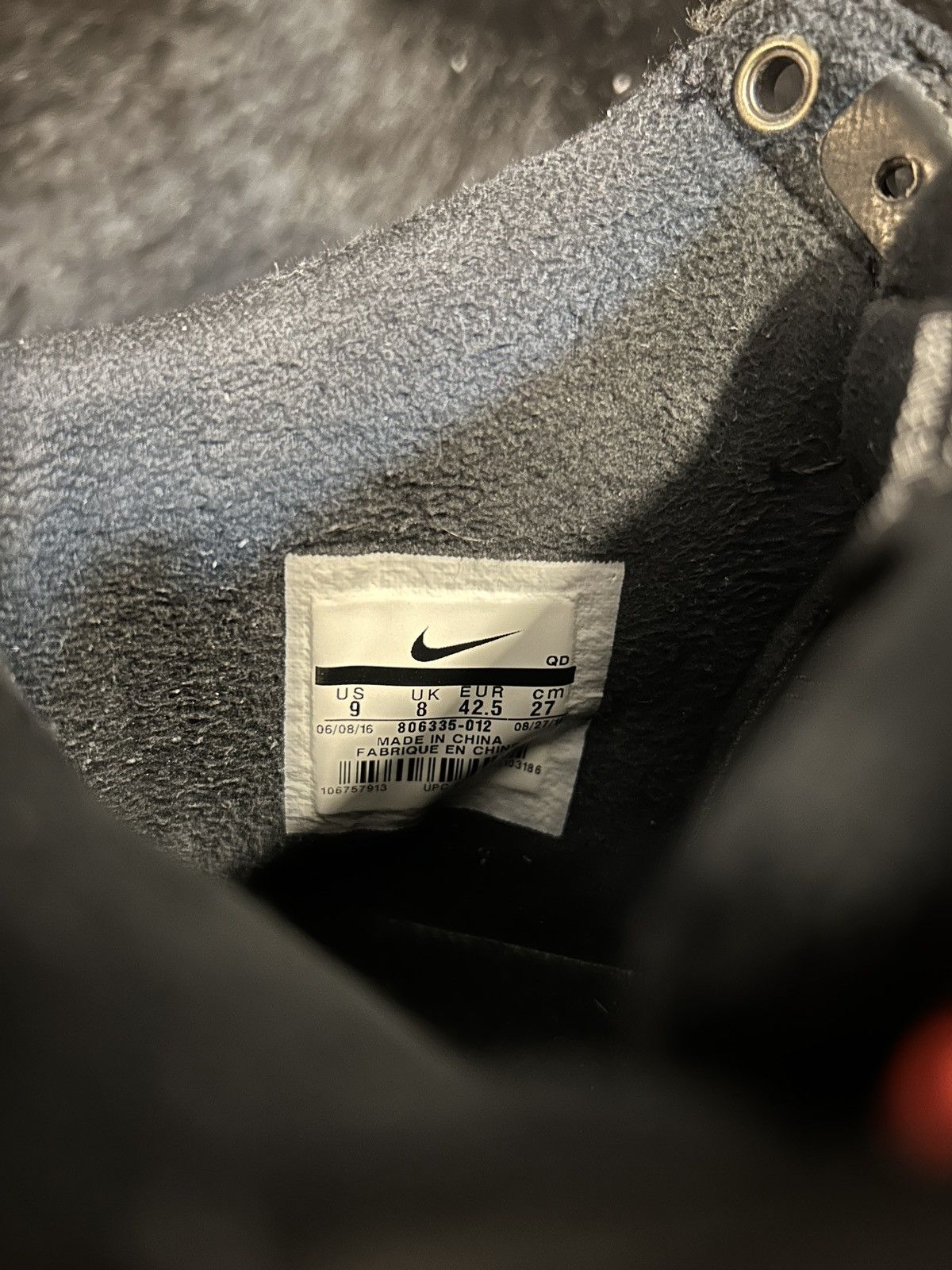 Nike Nike Sb Dunk High Winter Boot Black Sail Size US 9 / EU 42 - 10 Thumbnail