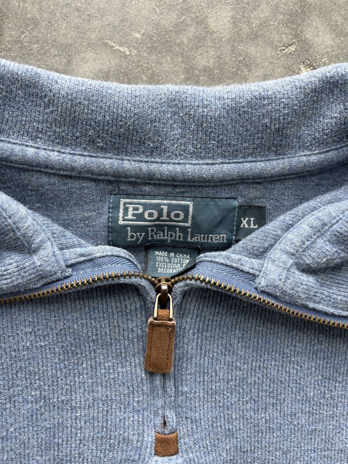 Polo Ralph Lauren Vintage Y2K Polo Ralph Lauren Quarter Zip Sweatshirt Size US XL / EU 56 / 4 - 3 Thumbnail