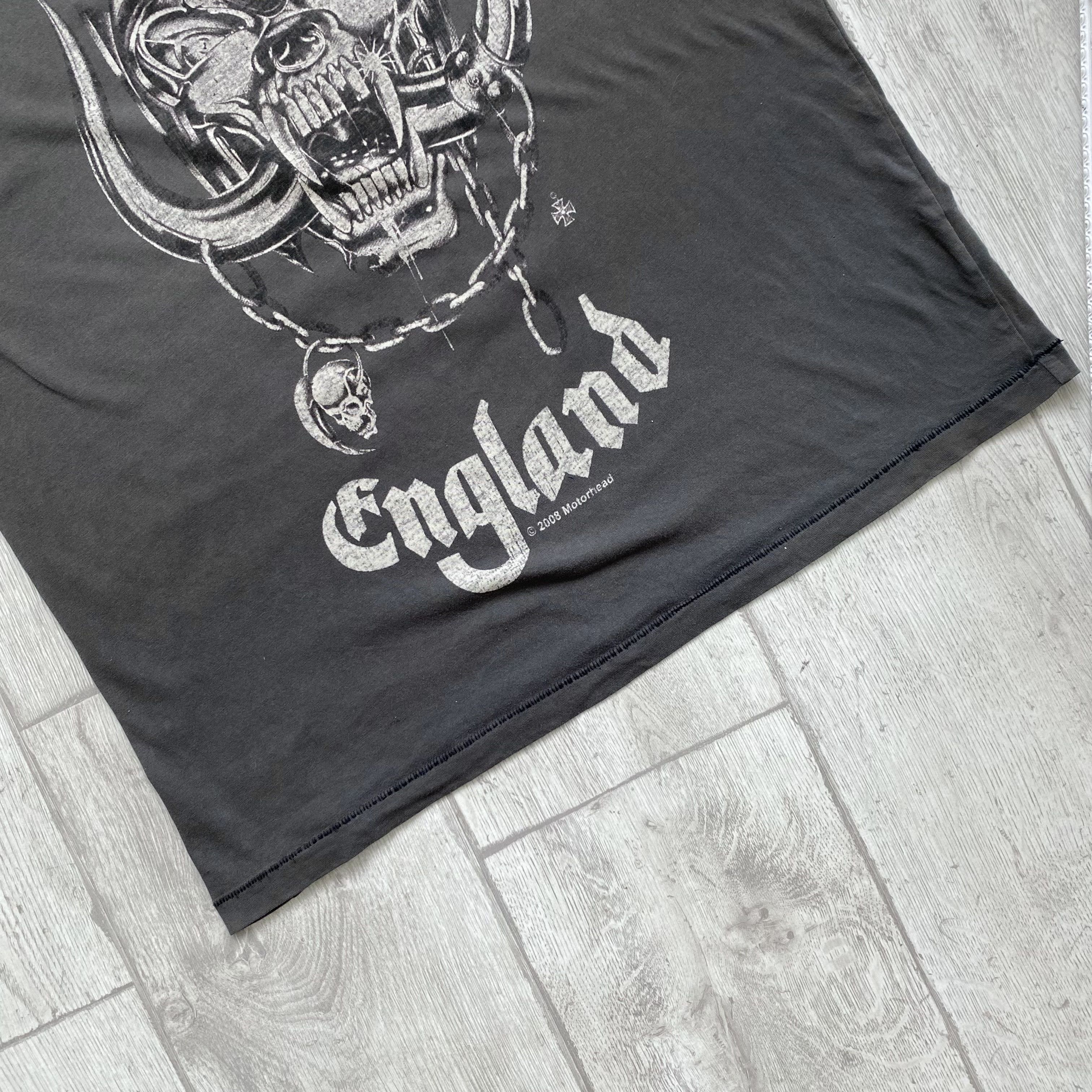 Band Tees 🎸 Vintage Motörhead Rock Band Tee England tour \ acdc Size US L / EU 52-54 / 3 - 3 Thumbnail