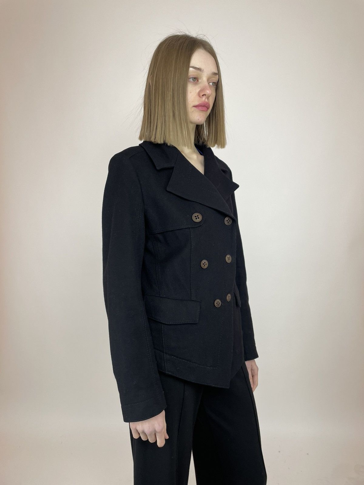 Hugo Boss Hugo Boss Wool coat Double-breasted Women’s size 40 Size S / US 4 / IT 40 - 4 Thumbnail