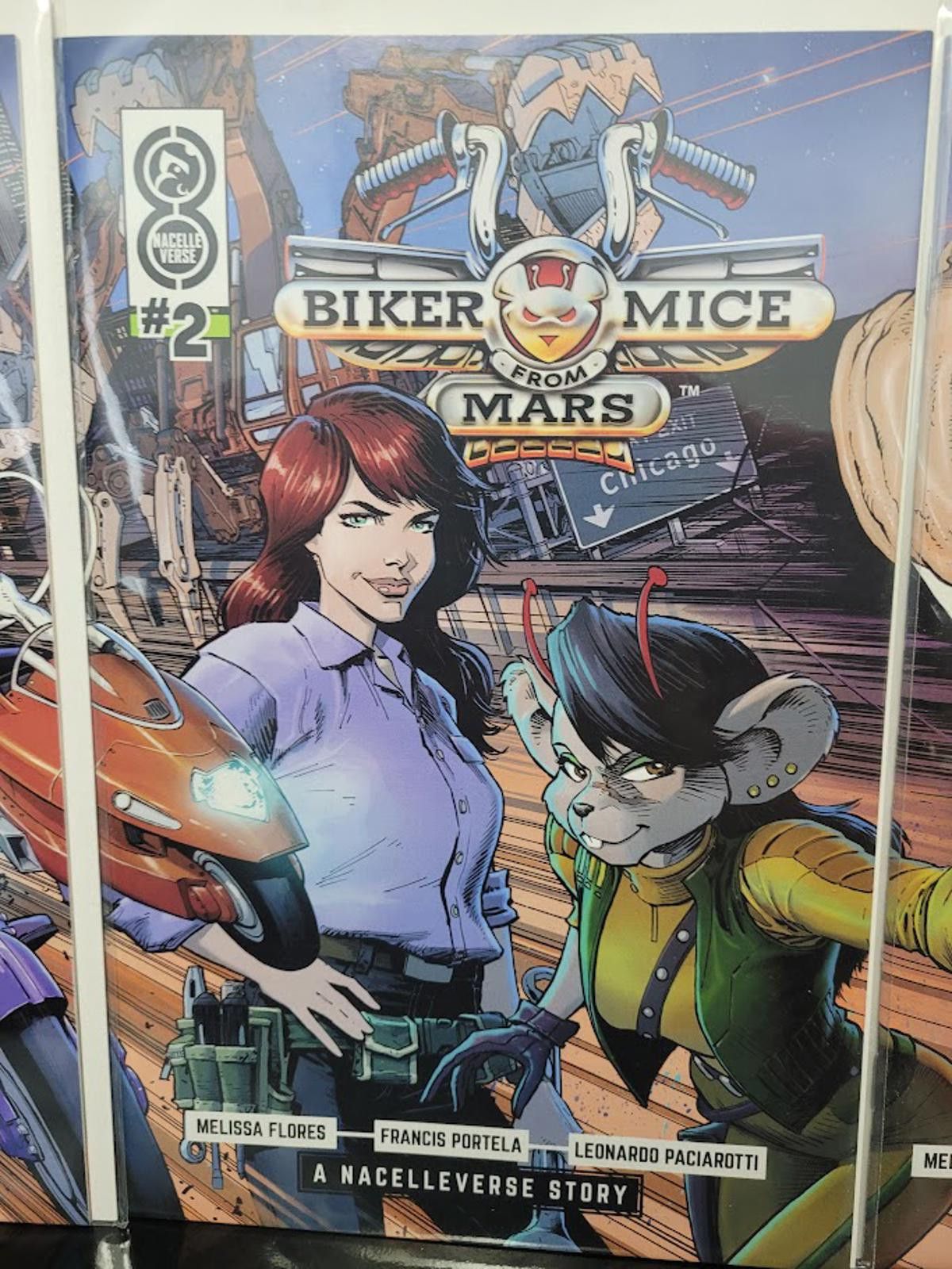 Other Biker Mice from Mars (2024) connecting cover set 1-3 Size ONE SIZE - 3 Thumbnail