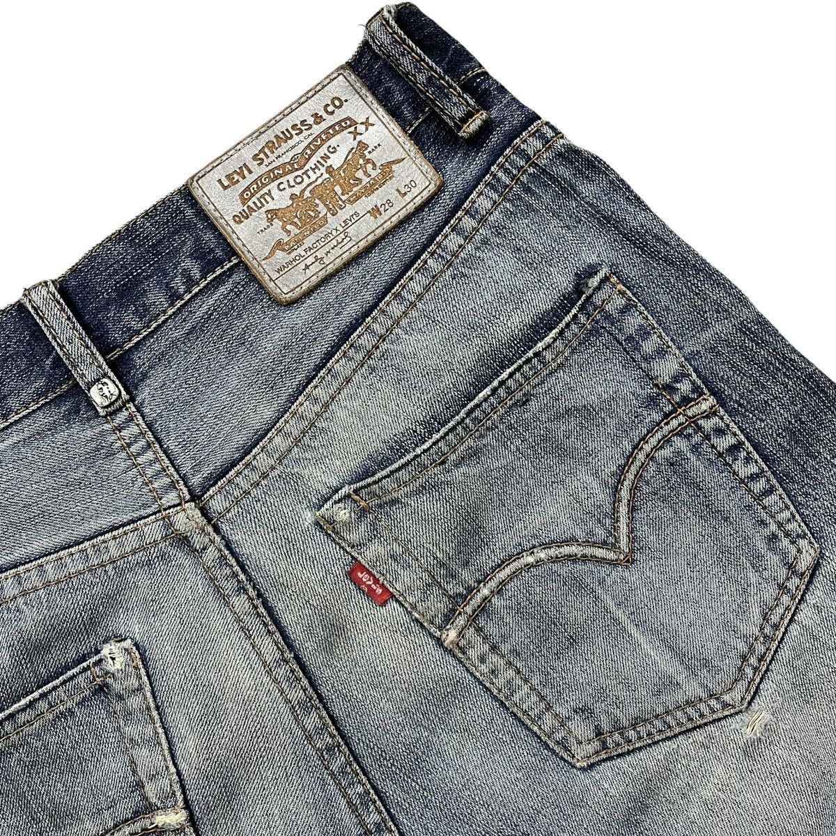 Andy Warhol × Levi's Limited Rare Andy Warhol X Levi’s Patchwork Selvedge Denim Size US 28 / EU 44 - 8 Thumbnail