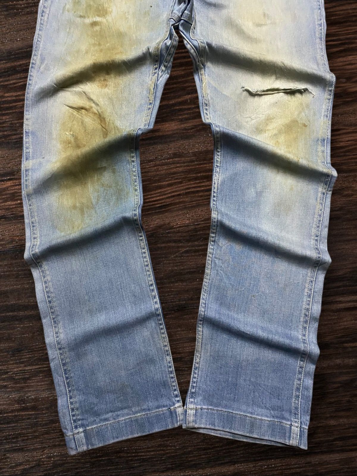 Gramicci Vintage gramicci Pants With Belt Slim Blue Wash Slim Fits Size US 28 / EU 44 - 5 Thumbnail