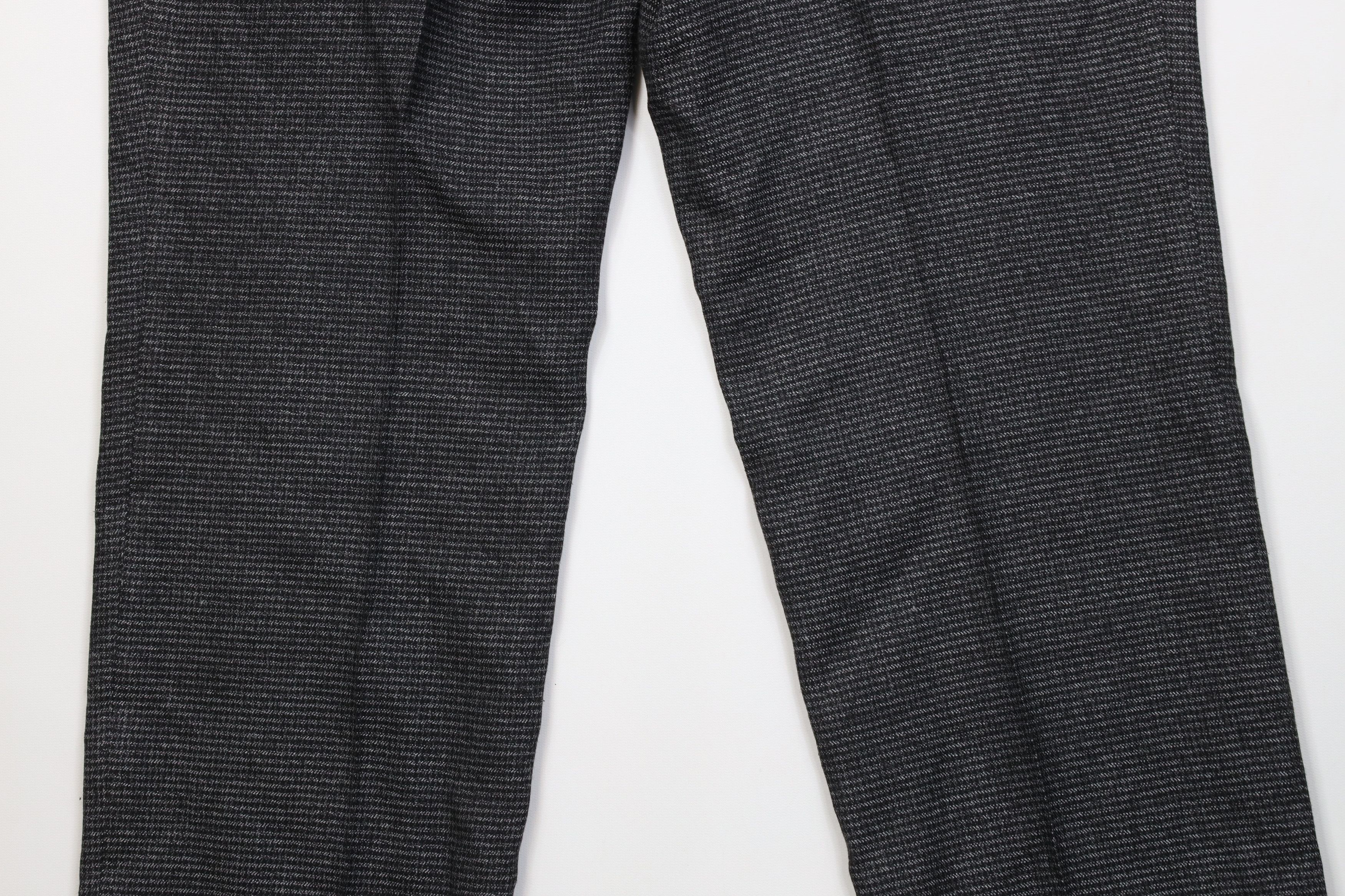 Vintage Vintage 90s Streetwear Knit Wide Leg Chino Pants Houndstooth Size US 32 / EU 48 - 11 Thumbnail