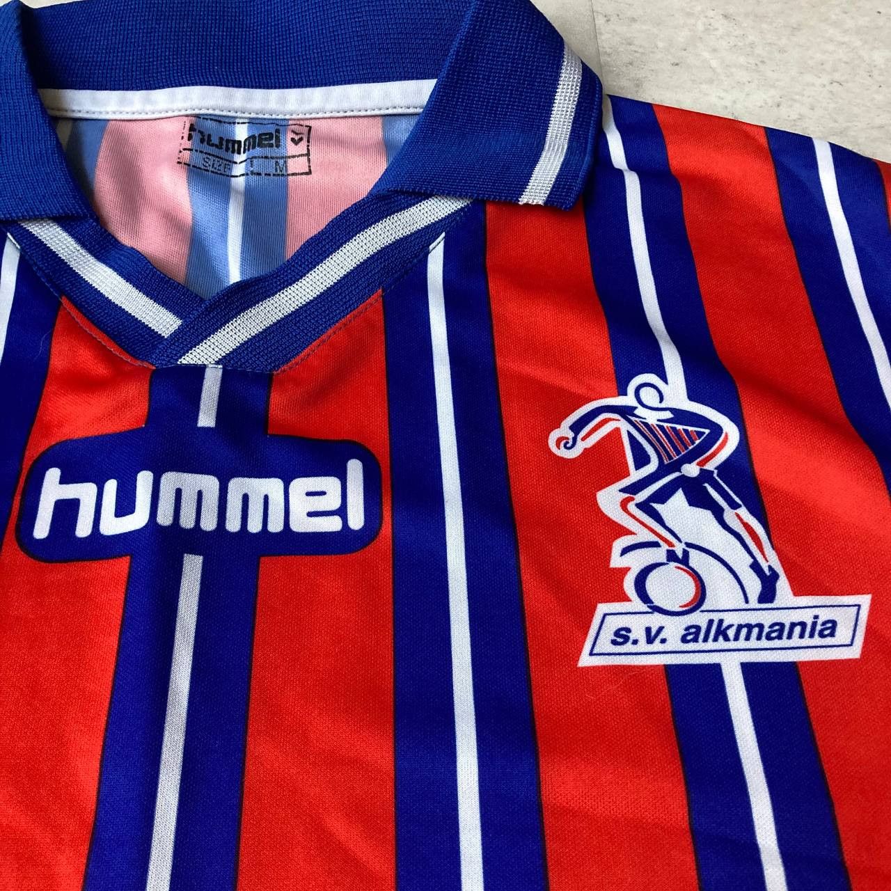 Hummel Vintage SV Alkmania Netherlands Holland Soccer Football Size US M / EU 48-50 / 2 - 4 Thumbnail