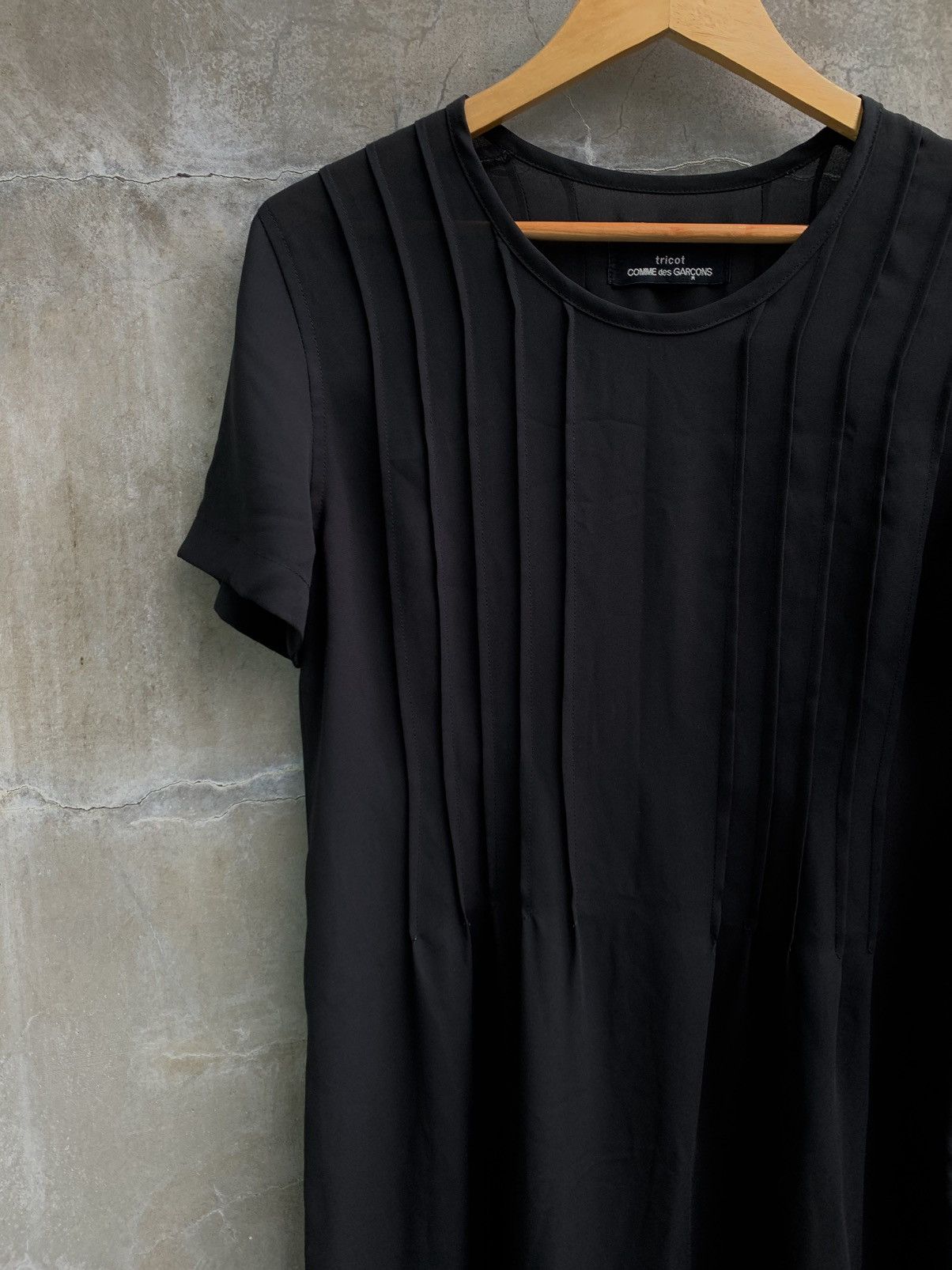 Comme des Garcons 1995 Pleated Chore Dress Size ONE SIZE - 2 Thumbnail