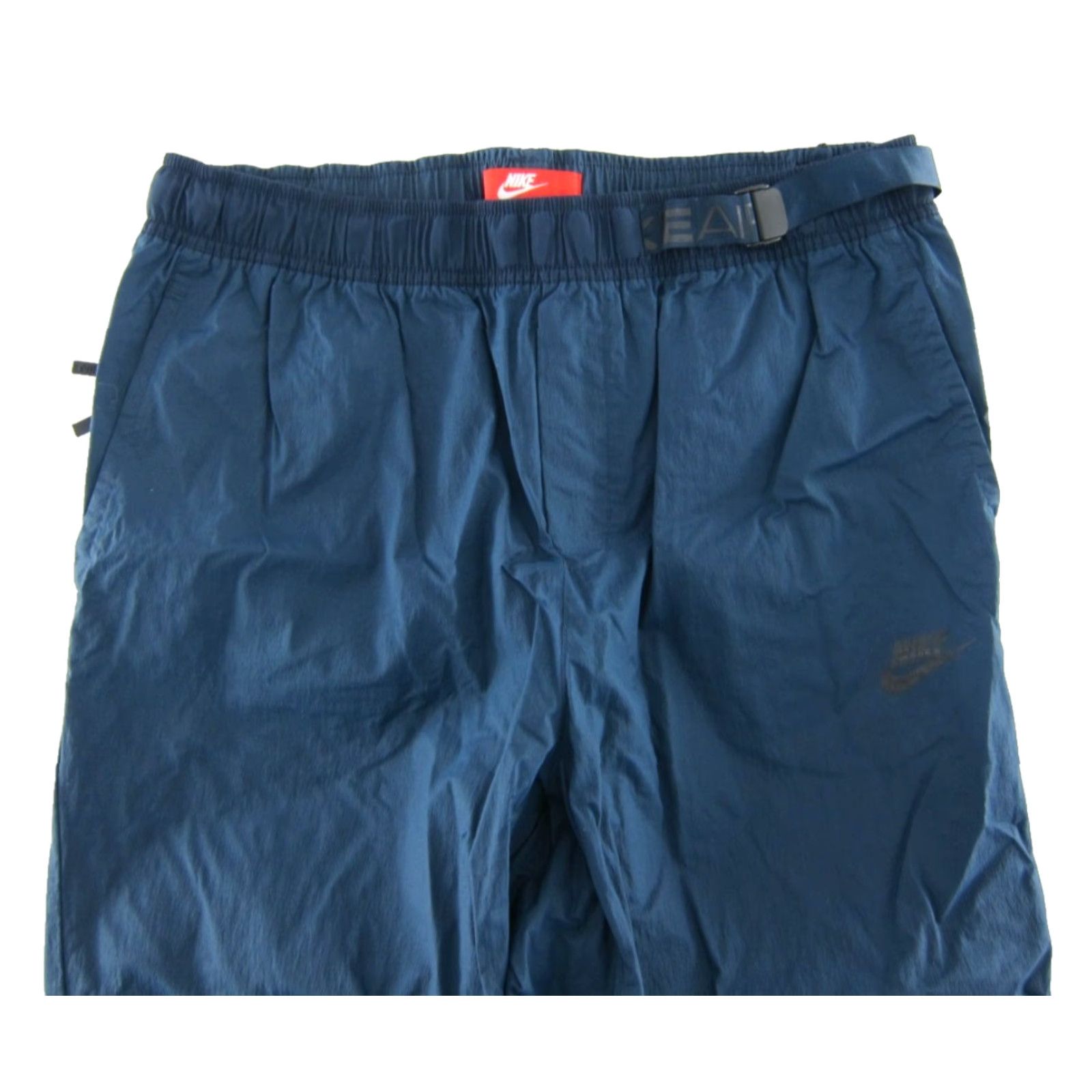 Nike Nike AIRMAX Nylon Stretch Blue Zip Pocket Zip Ankle Jogger Pant Women Large Size 36" / US 14 / IT 50 - 4 Thumbnail