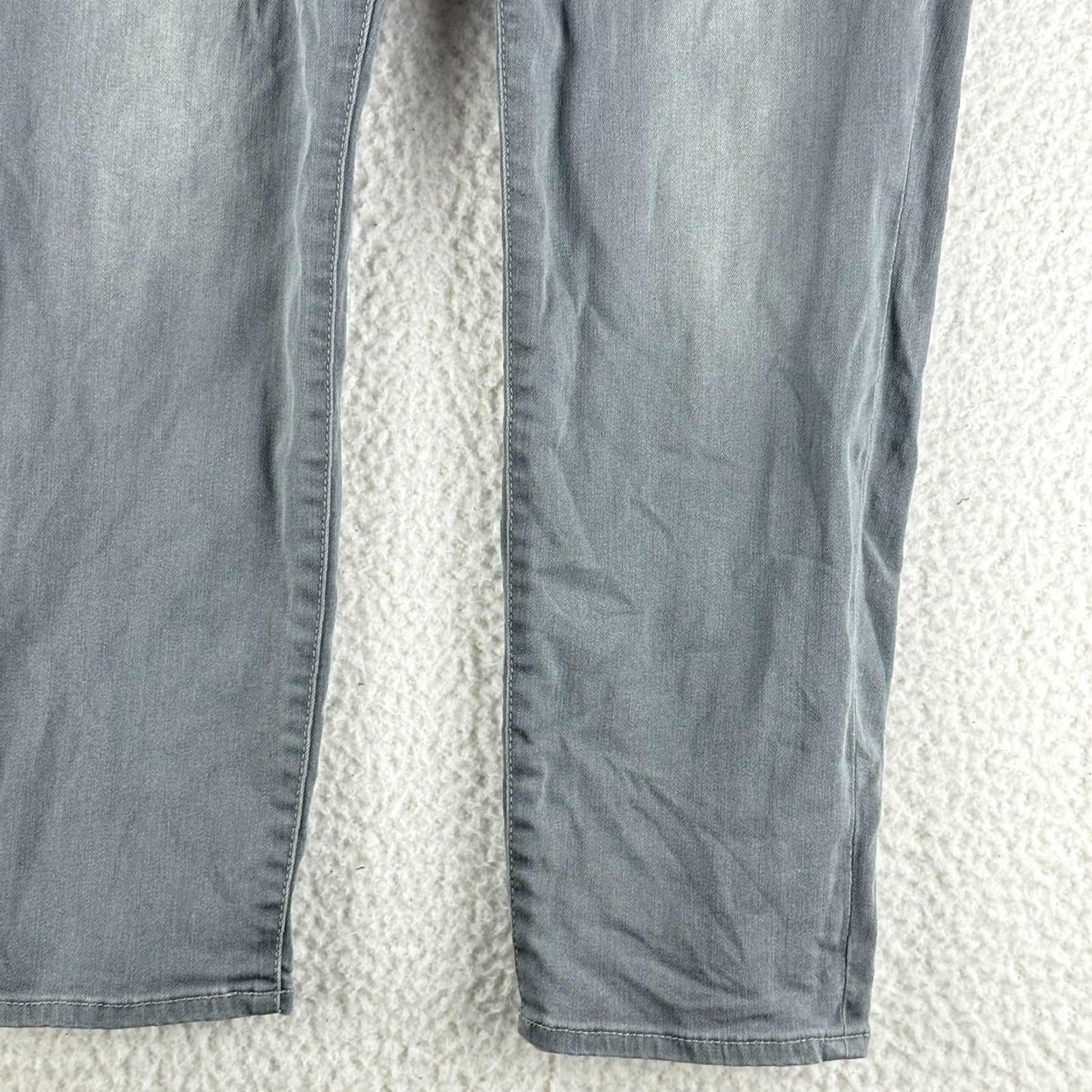 Talbots Talbots Jeans Womens Petite Gray Denim Signature Ankle Mid-Rise 12 City 90s Womens Size 34" / US 12 / IT 48 - 3 Thumbnail