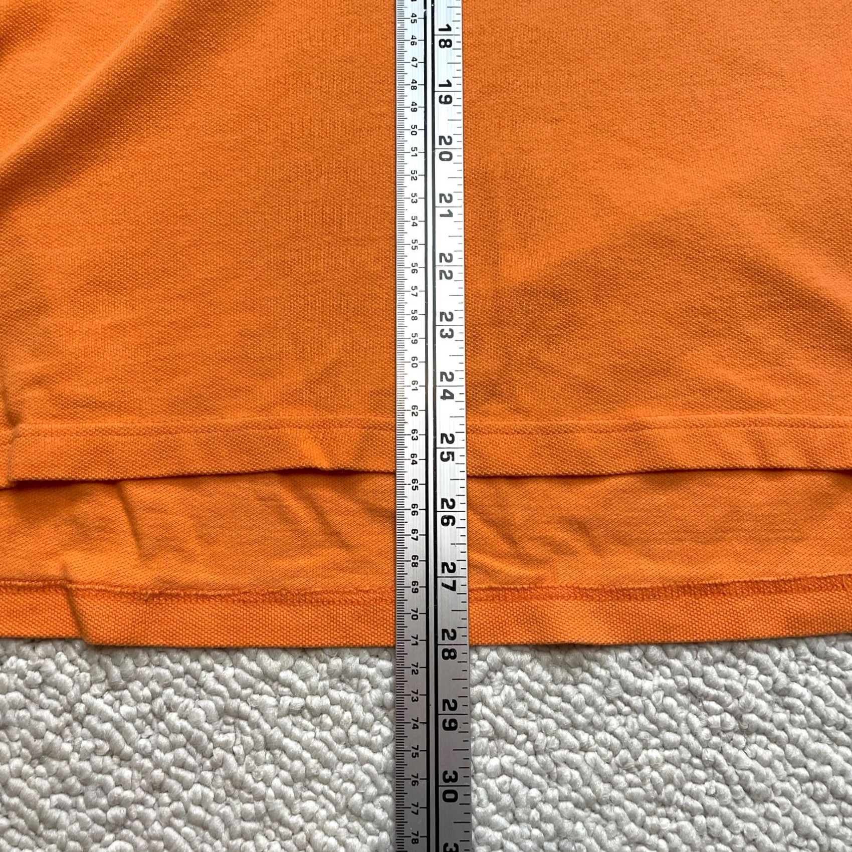 Gap Gap Pique Polo Shirt Mens XXL 50" Orange Short Sleeve Rugby Golf Cotton Adult Size US XXL / EU 58 / 5 - 5 Thumbnail