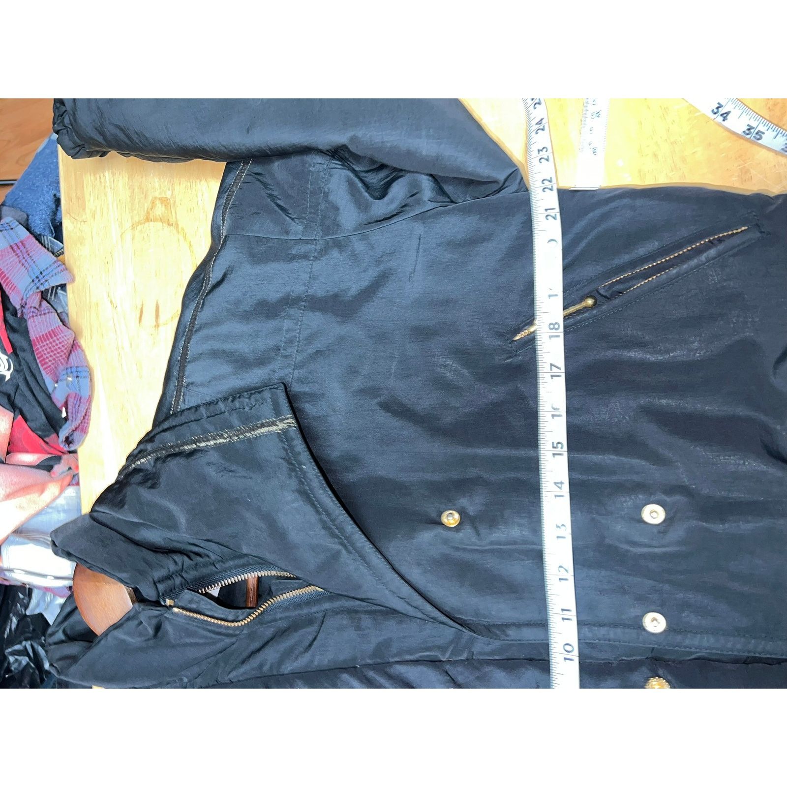 Fera Fera Skiwear Jacket Women's 10 Black Gold Ski Skiing Coat 10 Size L / US 10 / IT 46 - 12 Thumbnail