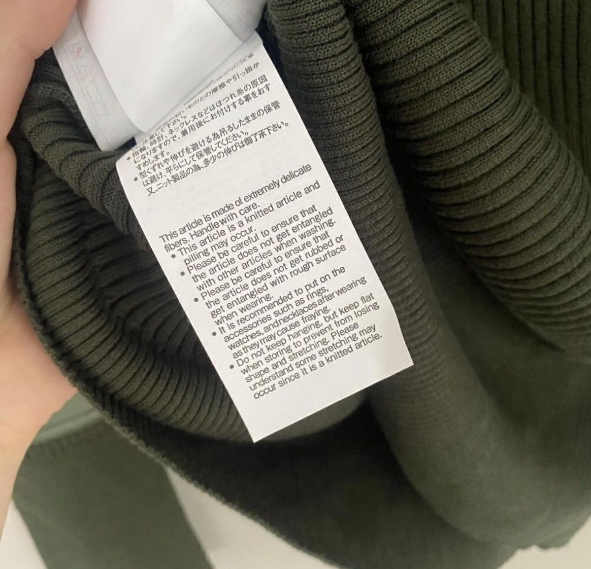 Sacai sacai ribbed military sweater dress Size S / US 4 / IT 40 - 8 Thumbnail
