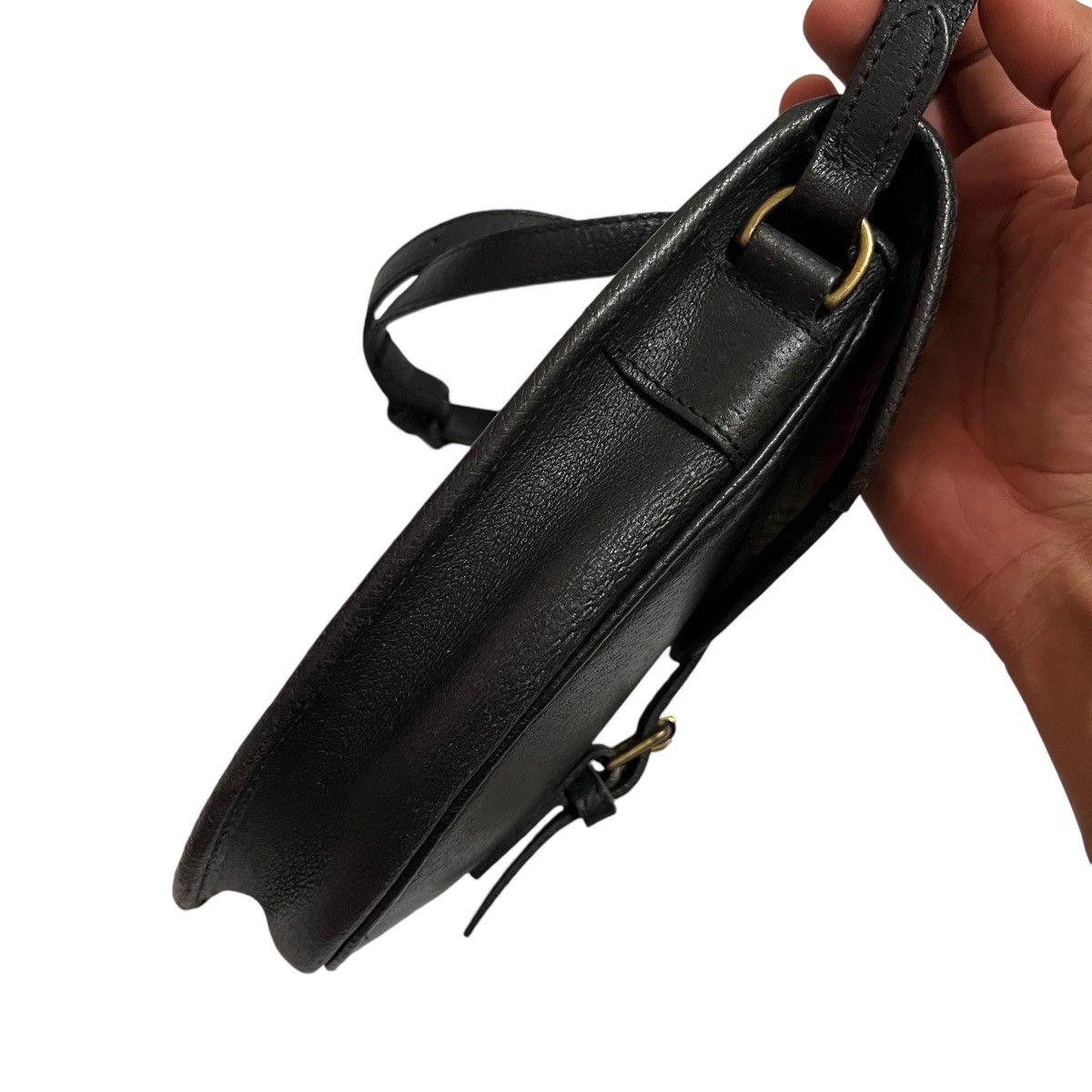 Japanese Brand × Mulberry × Vintage Authentic Vintage Mulberry Company England Leather Slingbag Size ONE SIZE - 5 Thumbnail