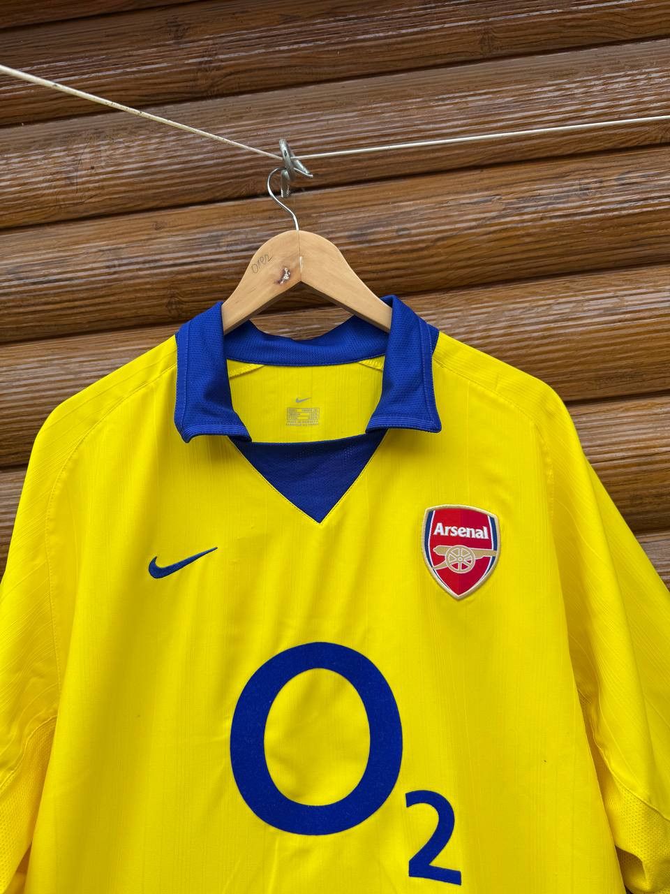 Nike ARSENAL LONDON 2003/2004 FOOTBALL SHIRT JERSEY AWAY NIKE Size US L / EU 52-54 / 3 - 2 Thumbnail