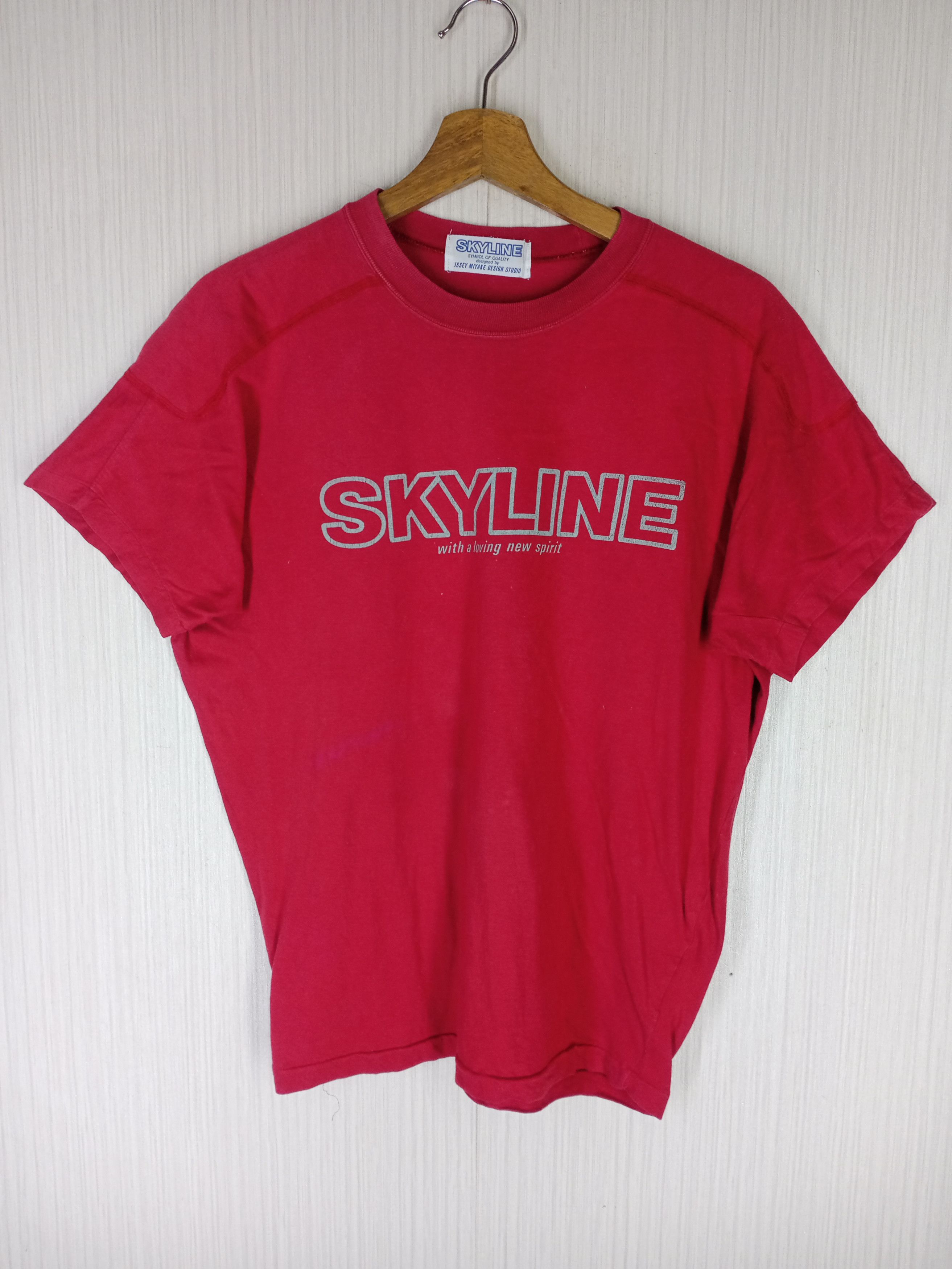 Designer × Issey Miyake Rare Vintage Issey Miyake Issey Skyline Tshirt Size US M / EU 48-50 / 2 - 2 Thumbnail