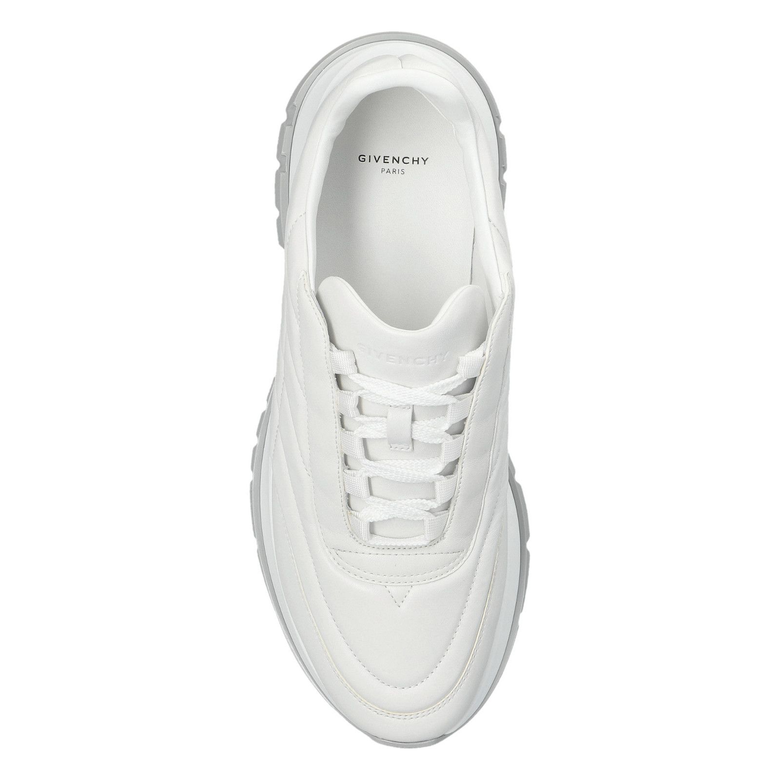 Givenchy GIVENCHY White Leather Sports Sneakers New & Authentic (Men' Size US 12 / EU 45 - 4 Thumbnail