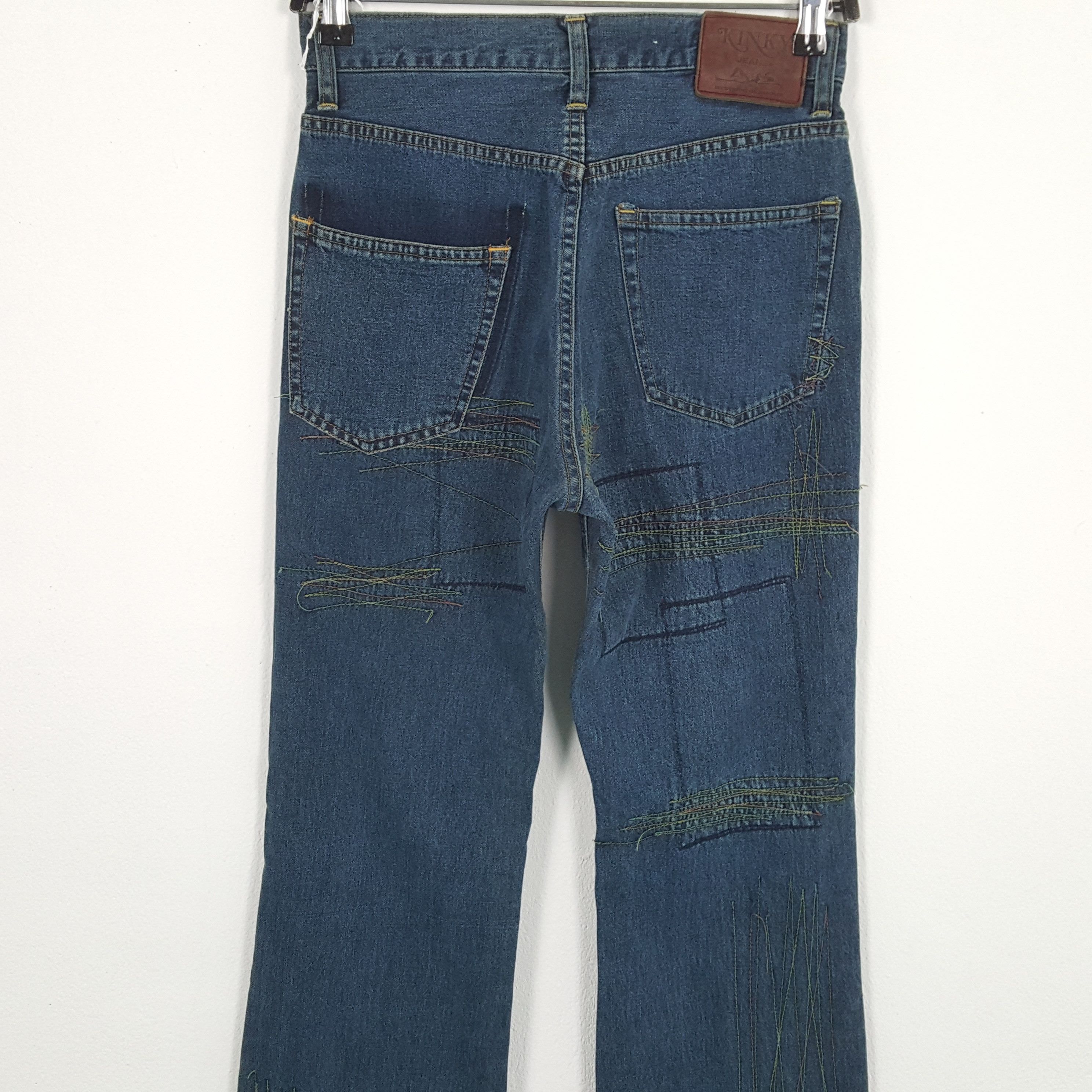 Hysteric Glamour × Japanese Brand × Vintage HYSTERIC GLAMOUR Rare Design Fashion Style Jeans Size US 27 - 5 Thumbnail