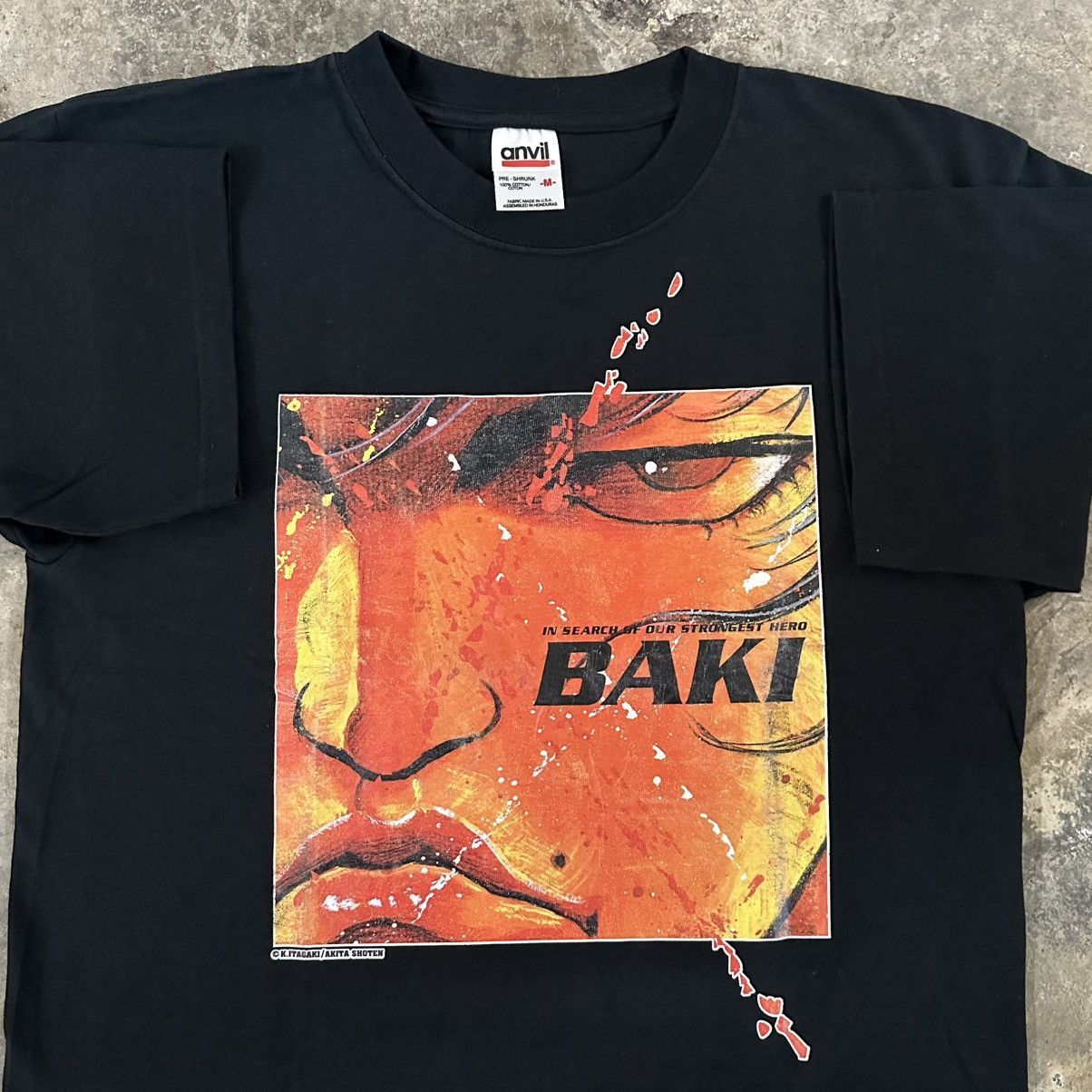 Vintage 2000s Baki Promote T-shirt Size US M / EU 48-50 / 2 - 3 Thumbnail