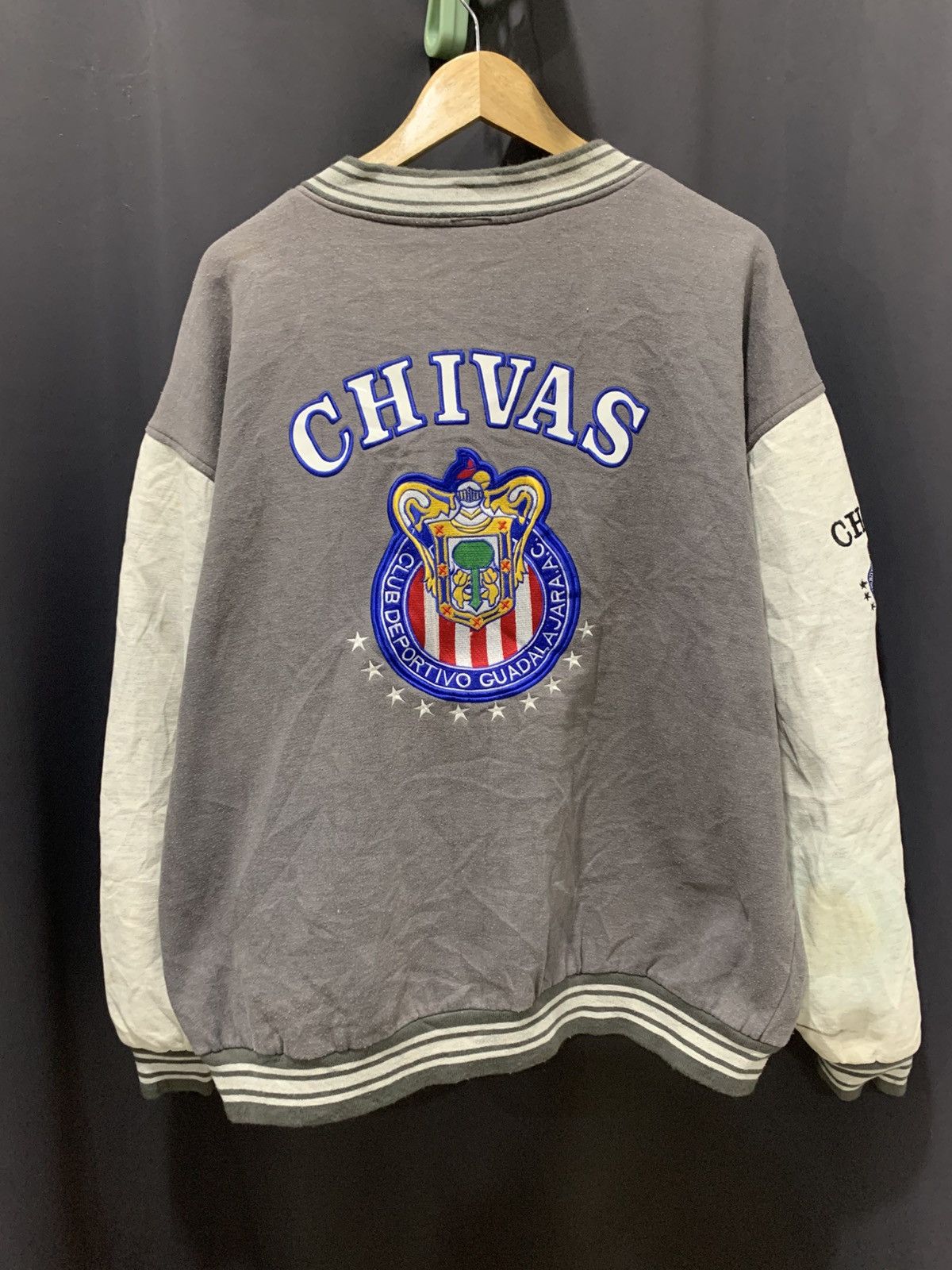 Vintage Vintage Chivas Varsity Size US XXL / EU 58 / 5 - 9 Thumbnail