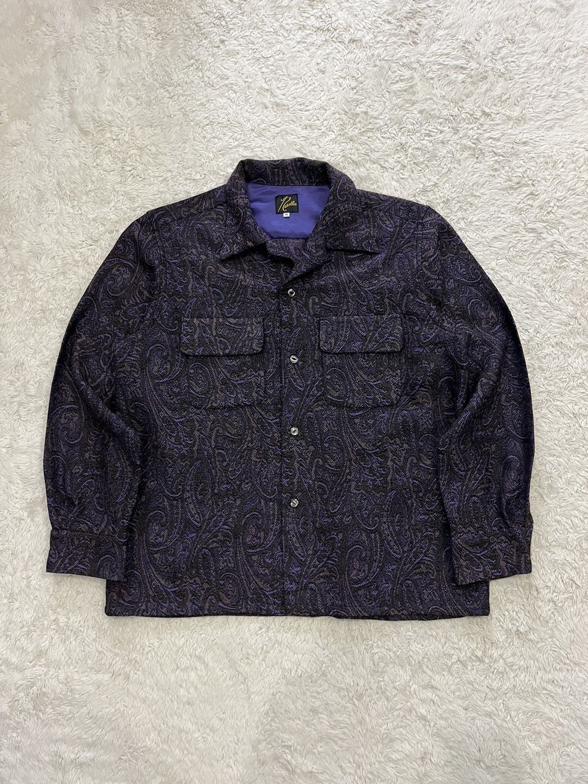 トップス Needles Classic Shirt Wool Paisley Jq Needles needles classic shirt wool paisley JQ | Grailed