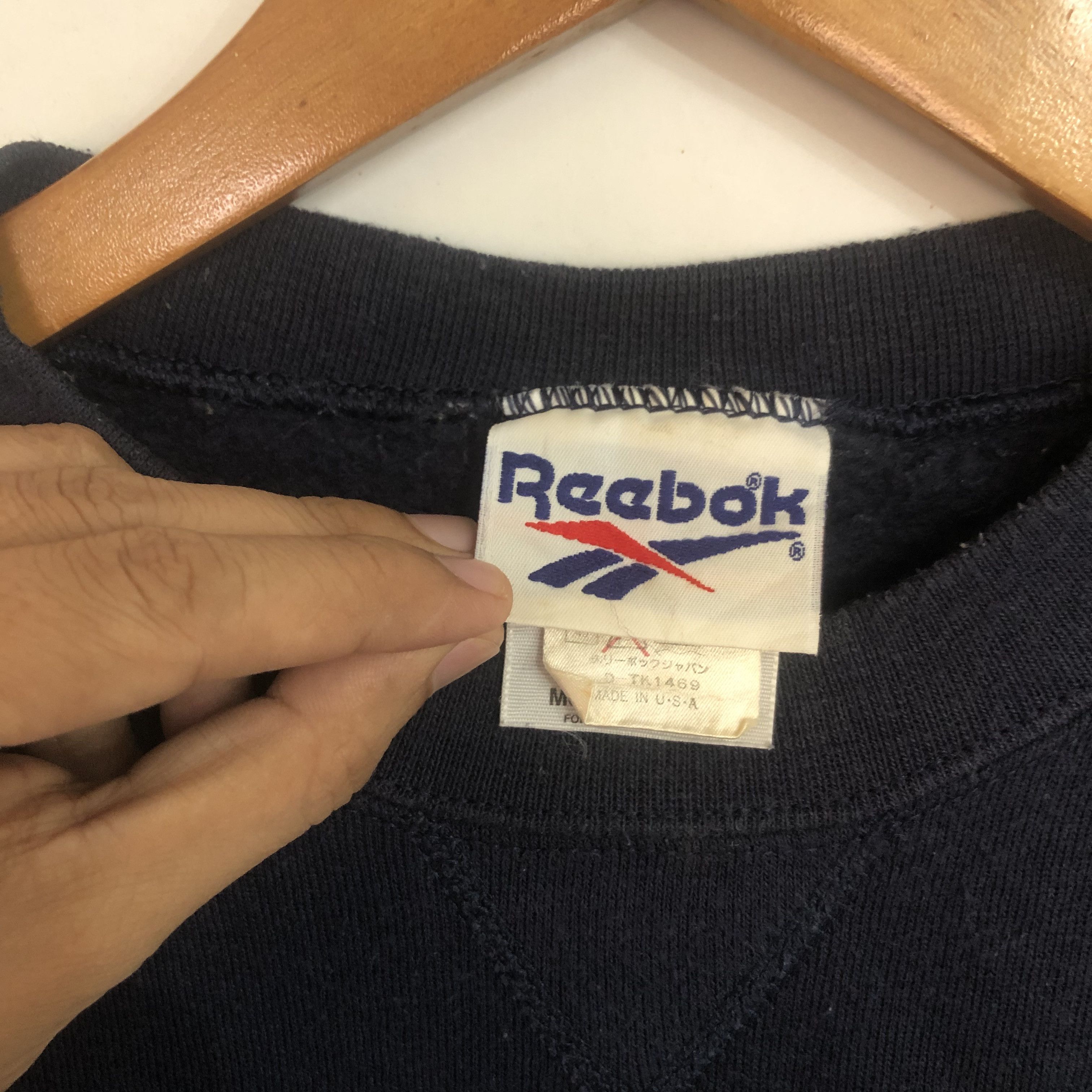 Reebok Vintage Reebok Sweatshirt 90s Big Logo Size US M / EU 48-50 / 2 - 4 Thumbnail