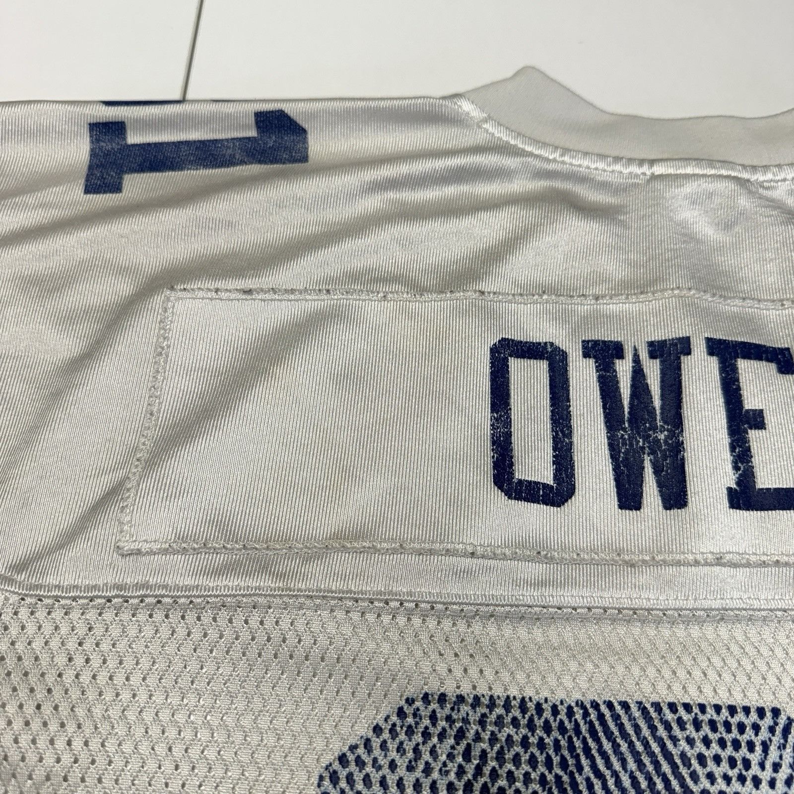 NFL Dallas Cowboys Terrell Owens Jersey Mens L White Vintage Ree Size US L / EU 52-54 / 3 - 11 Thumbnail