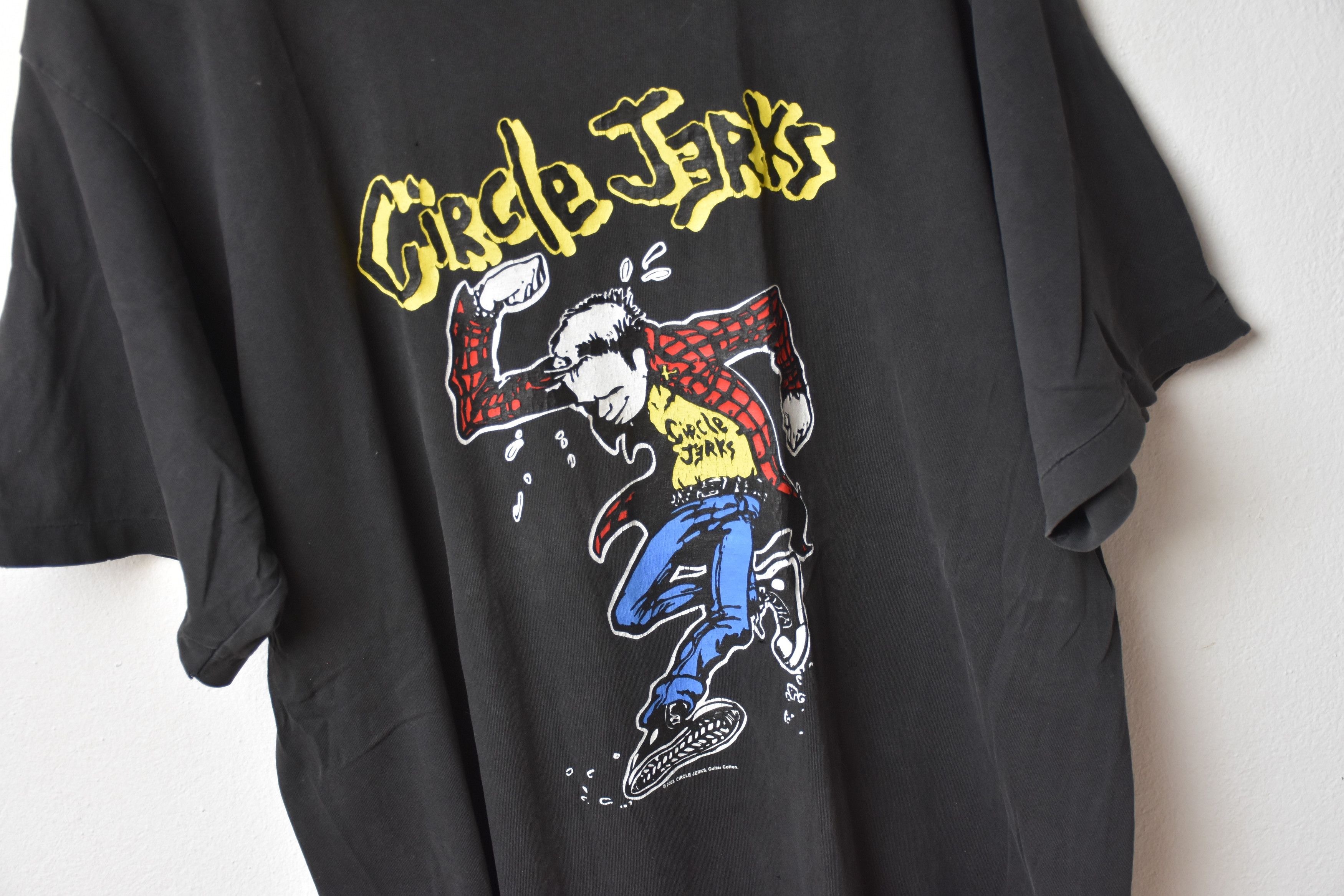 Band Tees × Vintage 2003 vintage Circle Jerks t-shirt punk single stich Size US L / EU 52-54 / 3 - 2 Thumbnail