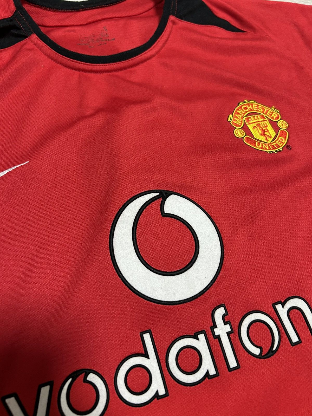 Nike MANCHESTER UNITED 2002/2004 NIKE SOCCER JERSEY #7 BECKHAM Size US S / EU 44-46 / 1 - 11 Thumbnail