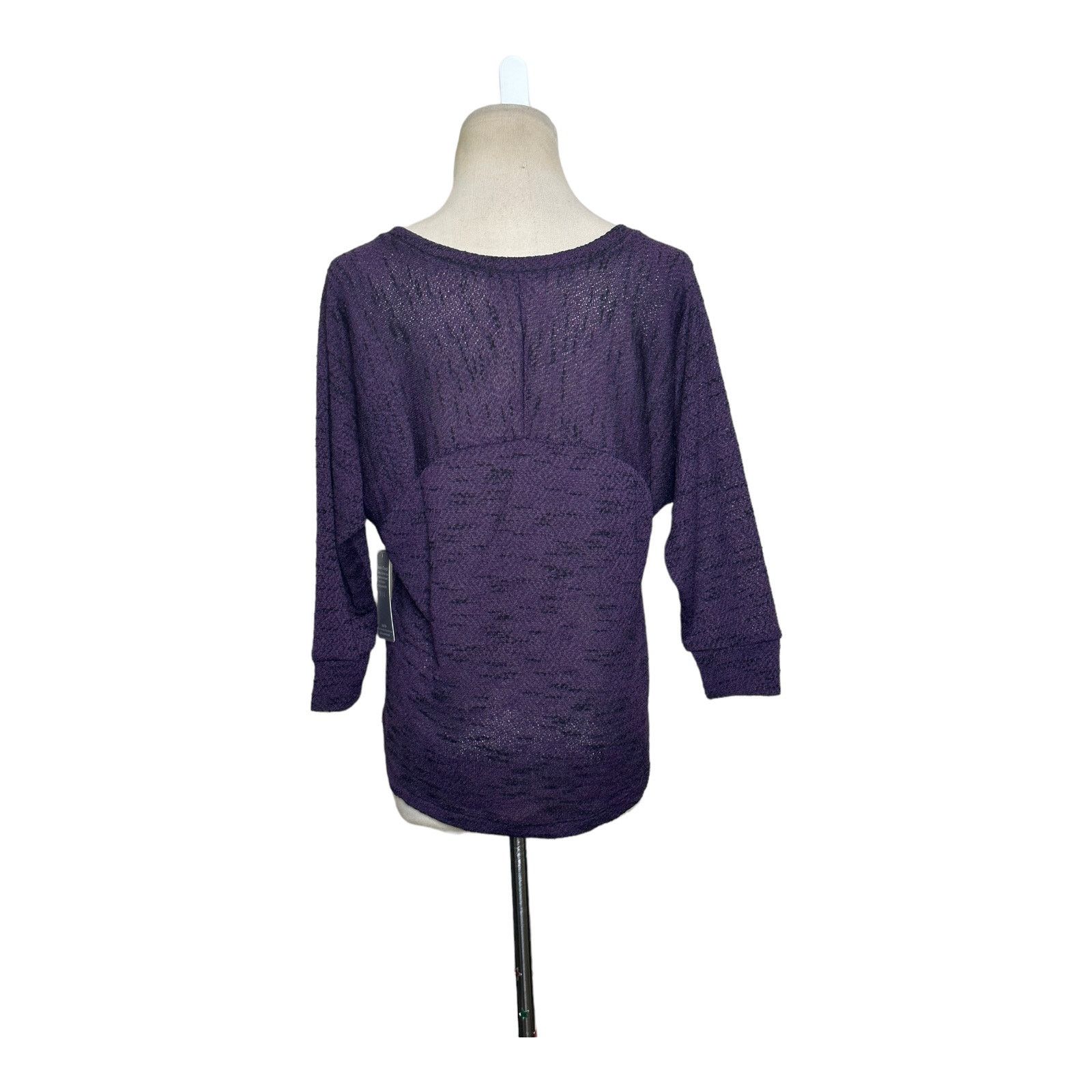 Threads 4 Thought Threads 4 Thought purple short sleeves sweater size small Size S / US 4 / IT 40 - 11 Thumbnail