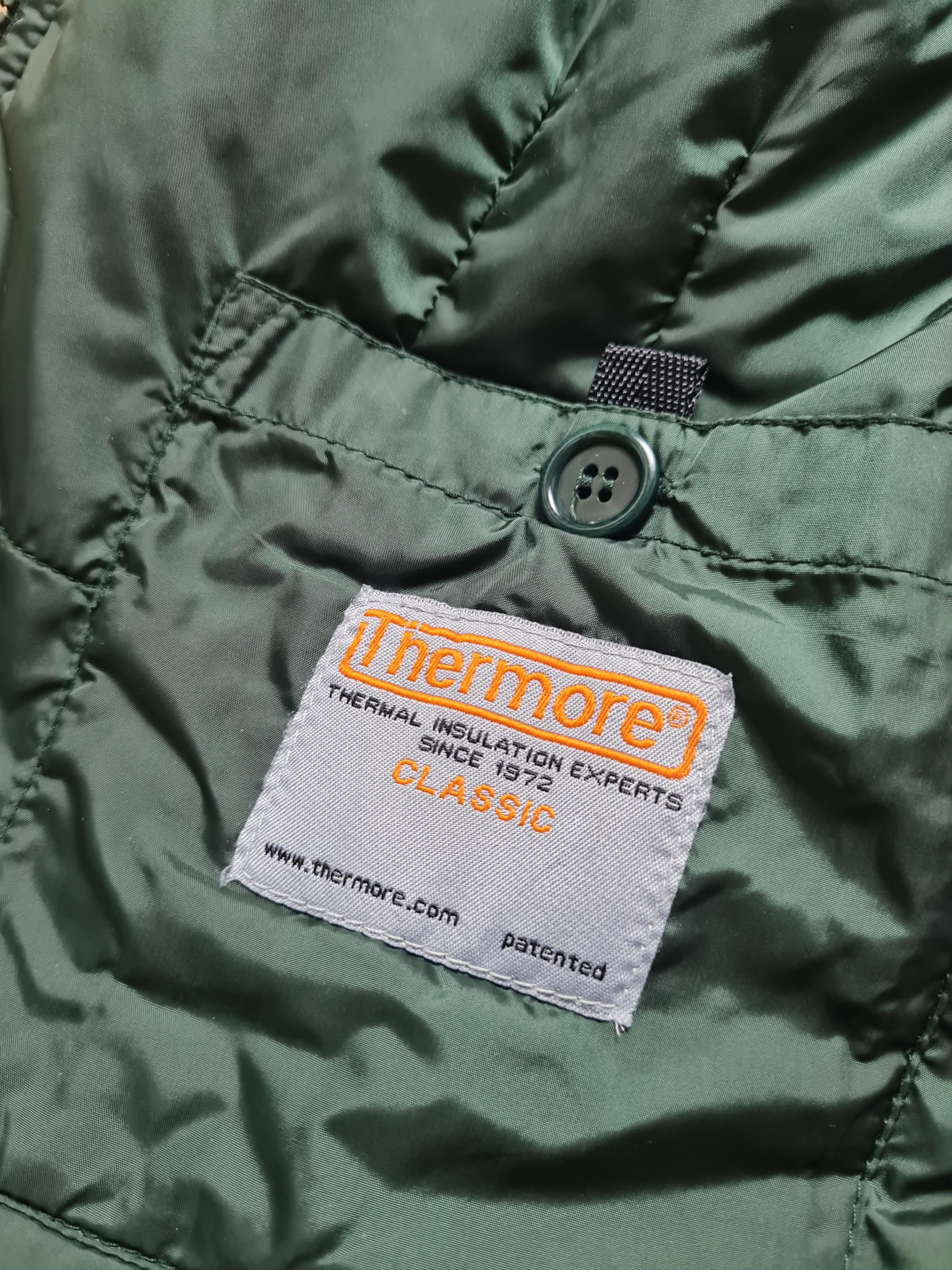 Aspesi ASPESI Women's Dark Green Nylon Jacket Full Zip Windbreaker Size L / US 10 / IT 46 - 14 Thumbnail
