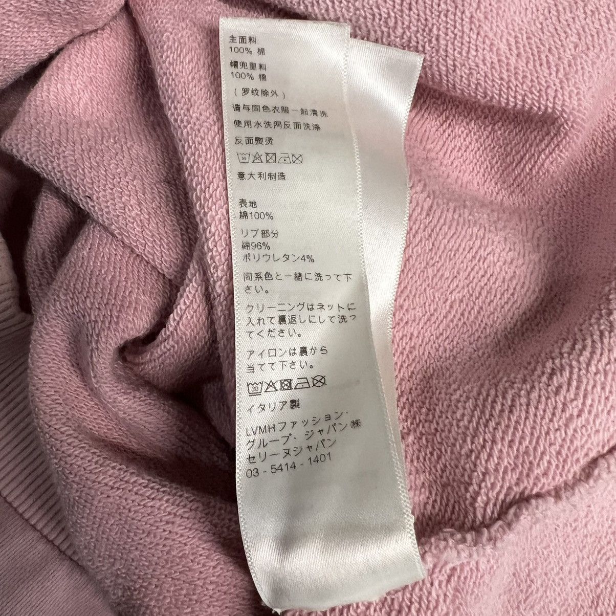 Celine Celine Hood Logo Loose Hoodie Light Rose Black Size US XS / EU 42 / 0 - 10 Thumbnail