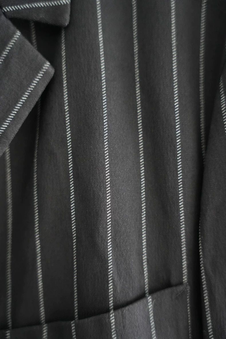 Yohji Yamamoto Yohji Yamamoto Yohji Yamamoto Striped Suit Jacket for Men Size US S / EU 44-46 / 1 - 4 Thumbnail