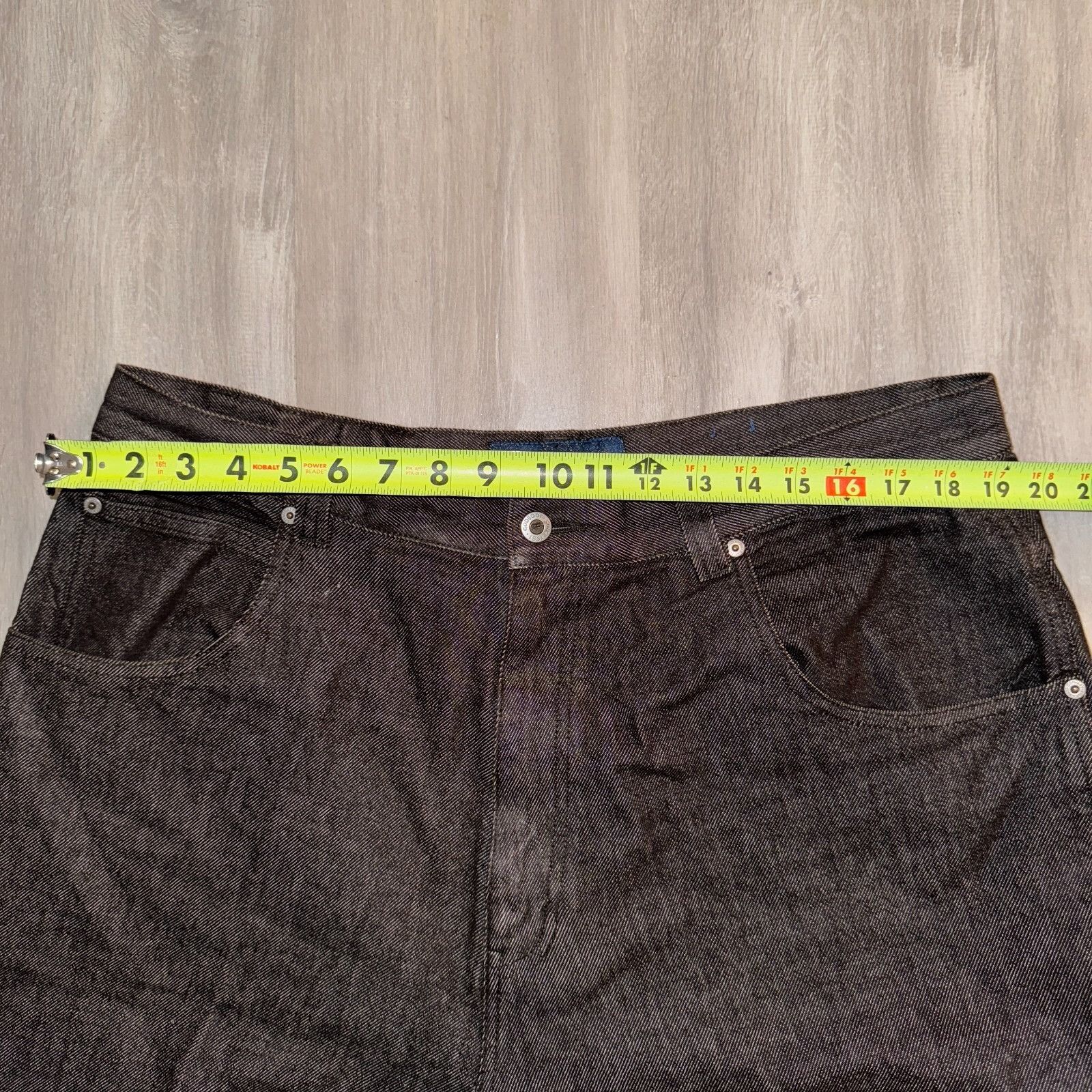 Other GODBODY Y2K Brown Denim Jacket & Baggy Jeans XL & 38x32 But Size US XL / EU 56 / 4 - 8 Thumbnail