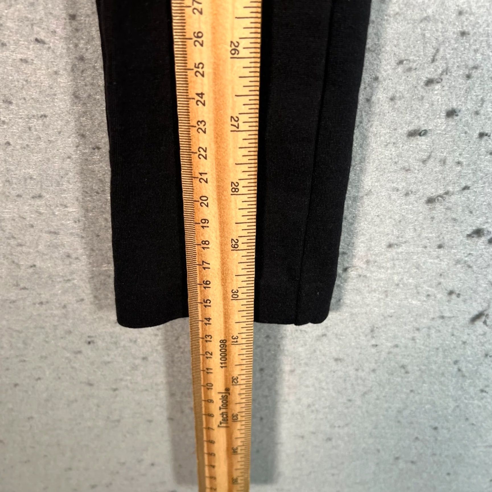 J.Crew J. Crew Womens J.CREW Pixie Pants Size 4 S Black Ankle Skinny Ponte Zip Front Ponte Zip Ankle Pants Size 27" / US 4 / IT 40 - 6 Thumbnail
