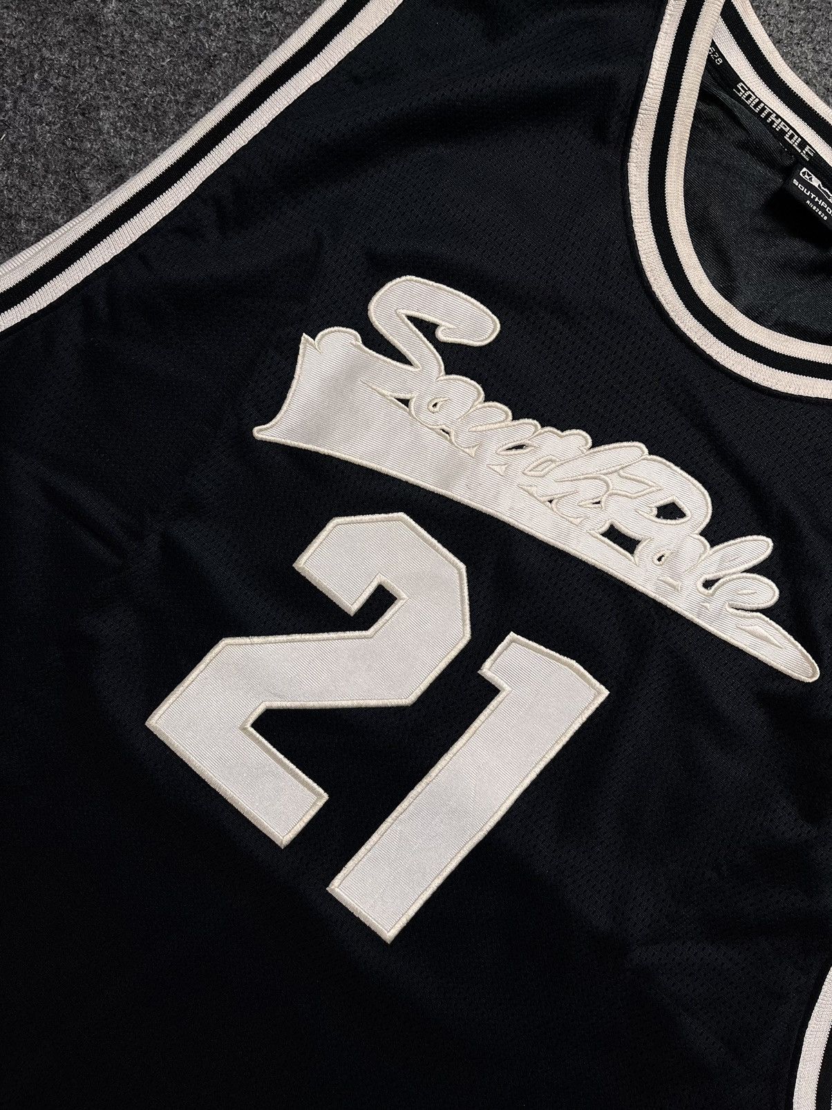 Southpole × Vintage HIPHOP JERSEY SOUTHPOLE NEW YORK 21 FUBU KARLKANI SOHK JNCO Size US XXL / EU 58 / 5 - 3 Thumbnail