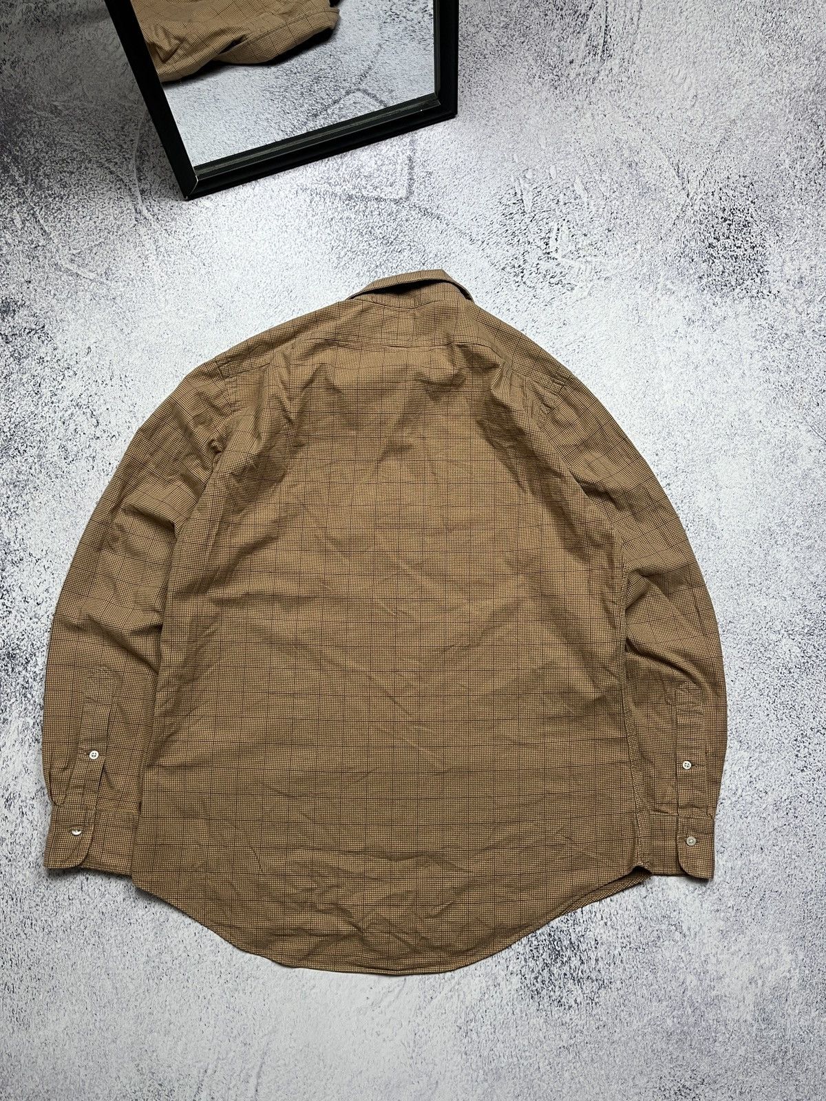 Polo Ralph Lauren Rare Vintage 90's Polo Ralph Lauren Shirt Old Money Style Size US L / EU 52-54 / 3 - 12 Thumbnail