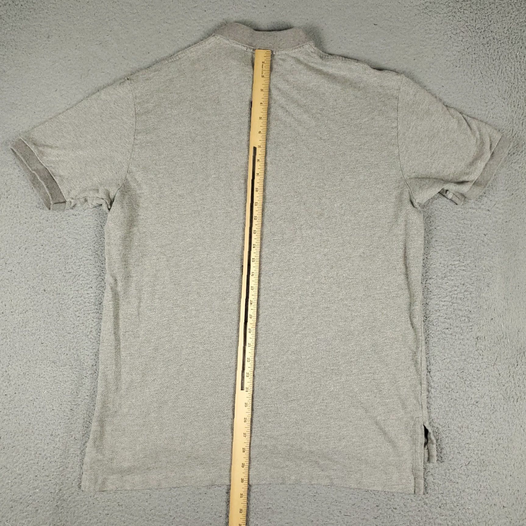 Ralph Lauren VINTAGE Ralph Lauren Polo Shirt Mens XL Gray Classic Casual Short Sleeve Mens Size US XL / EU 56 / 4 - 4 Thumbnail