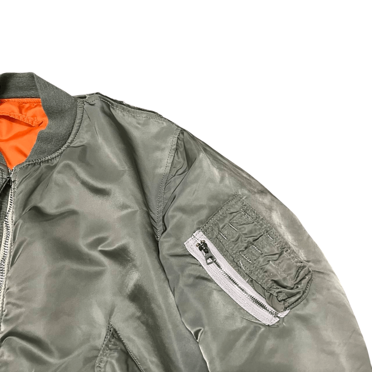 Alpha Industries Vintage Alpha Industries Intermediate Ma1 Bomber Jacket Size US L / EU 52-54 / 3 - 5 Thumbnail