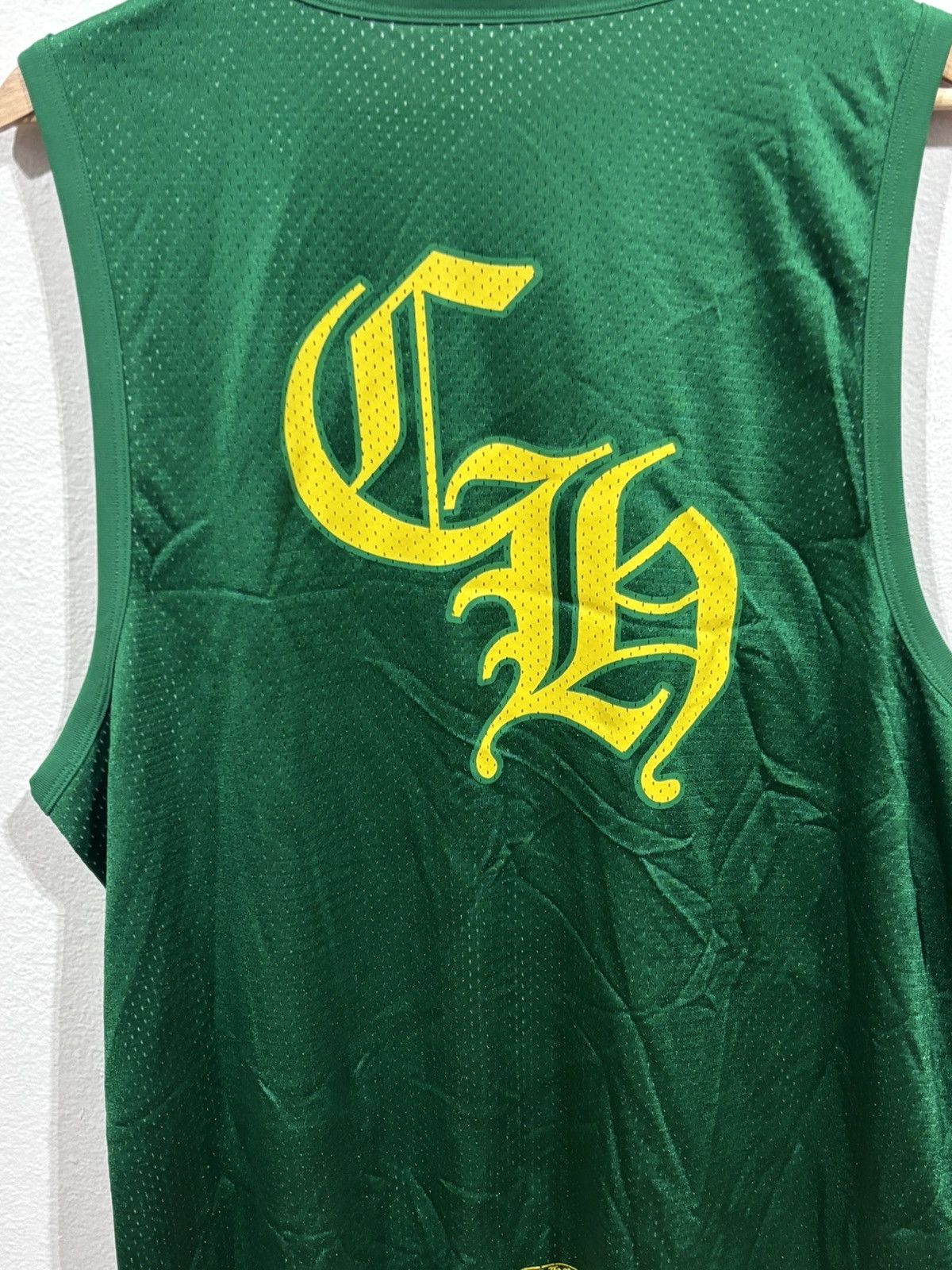 Chrome Hearts Chrome Hearts Basketball Mesh Jersey Green/Yellow Size US M / EU 48-50 / 2 - 5 Thumbnail