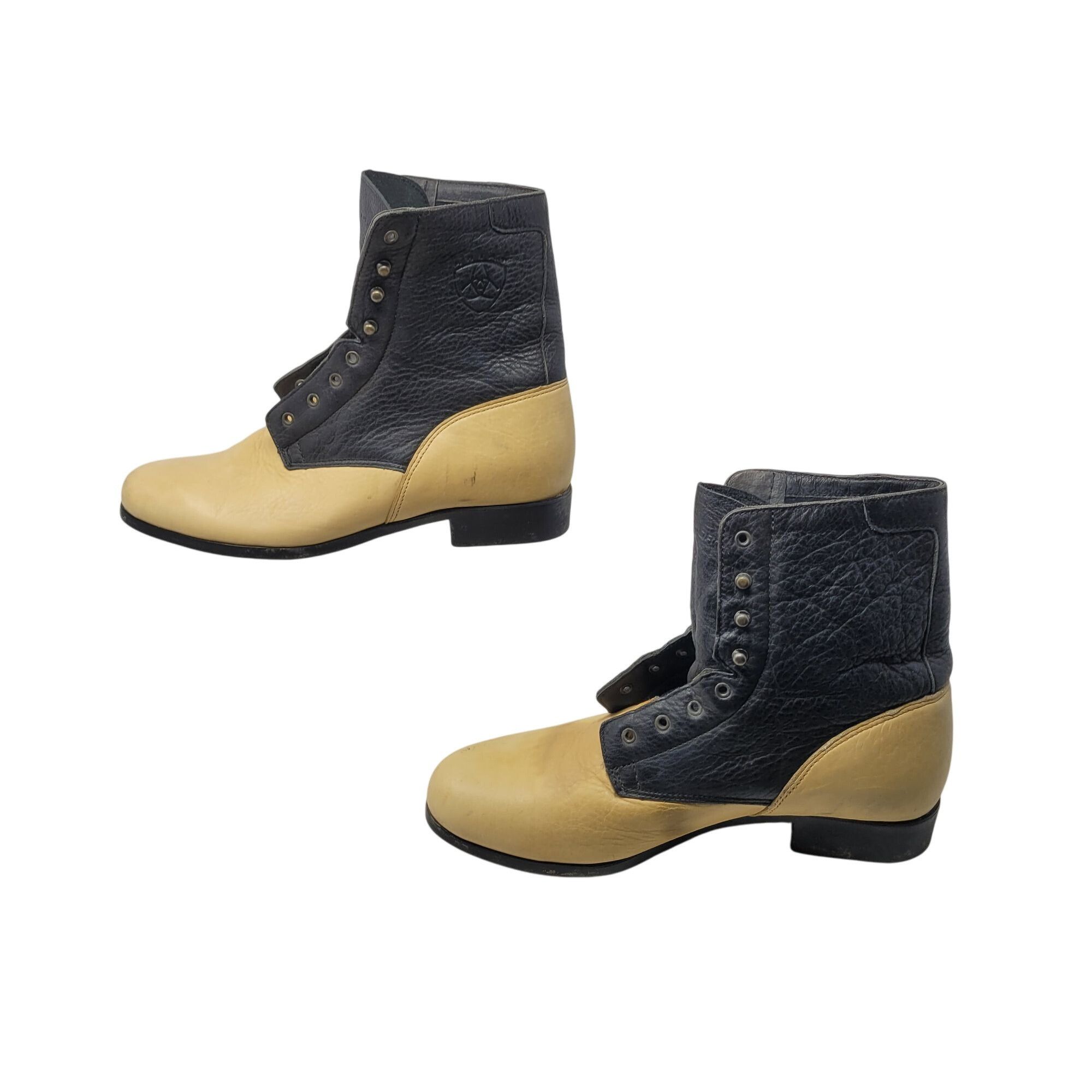 Ariat Ariat Womens Western Leather Ankle Boots 11 Color Blocked B Size US 11 / IT 41 - 7 Thumbnail