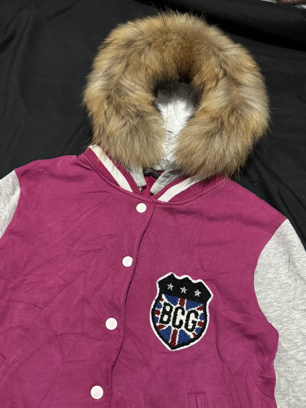 Hysteric Glamour × If Six Was Nine × Japanese Brand 2000s Blue Cross Fur Hoodie Y2k Style Size US S / EU 44-46 / 1 - 4 Thumbnail