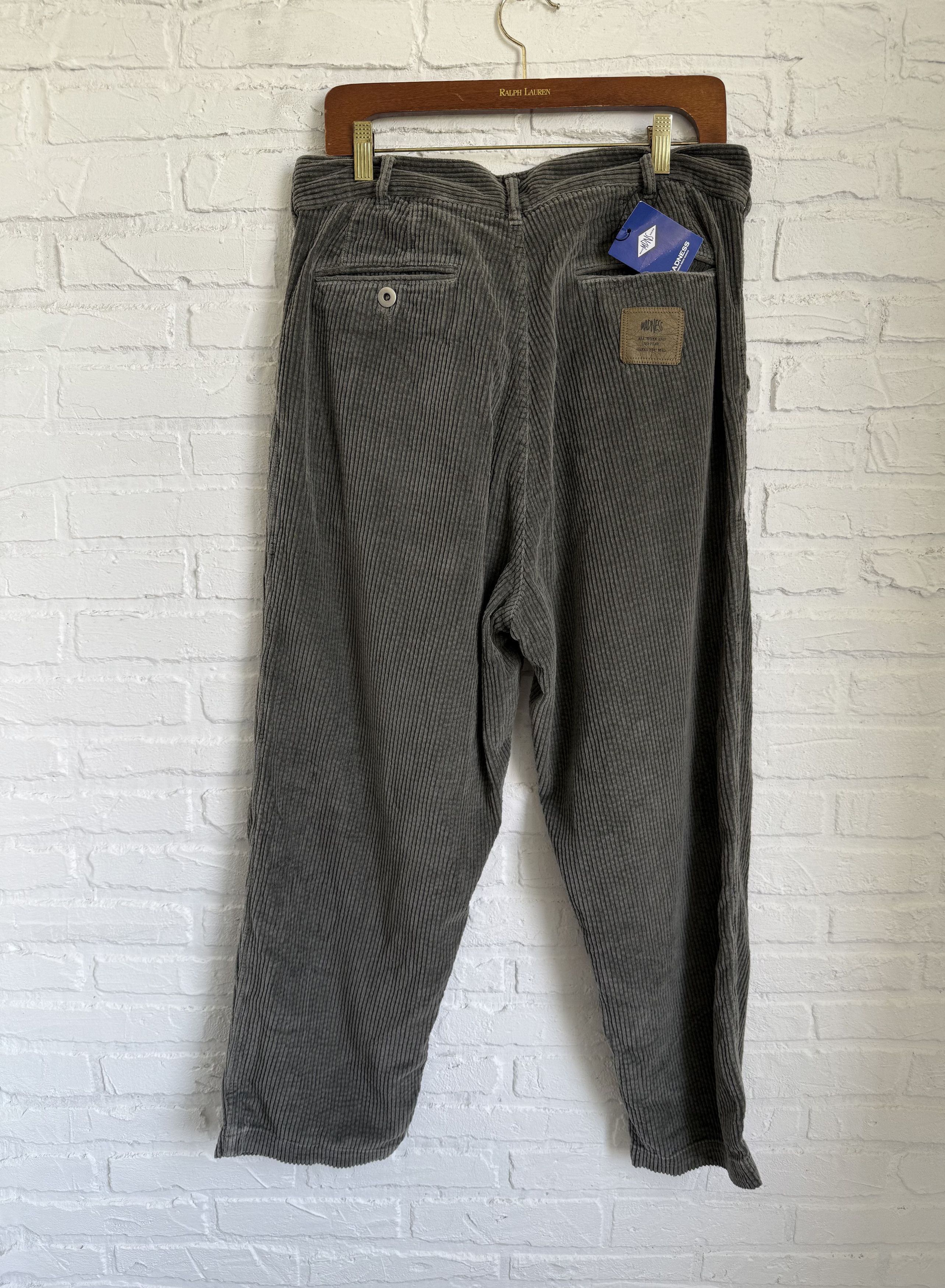 Japanese Brand × Madness Madness MDNS Japanese corduroy work pants Size US 32 / EU 48 - 1 Thumbnail