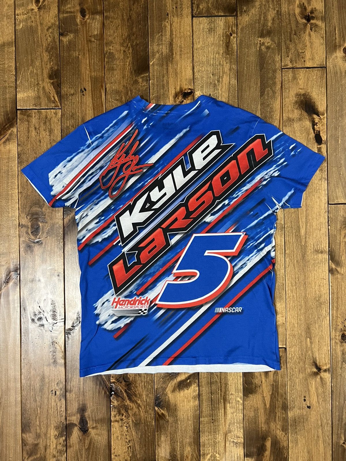 NASCAR Hendrick Motorsports Kyle Larson NASCAR T-shirt Size US S / EU 44-46 / 1 - 2 Thumbnail