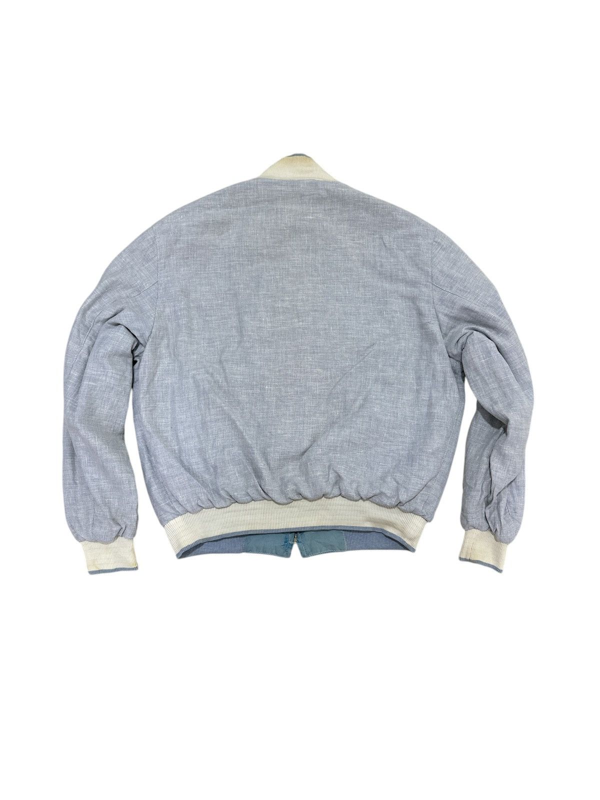 Brioni Brioni Luxury Bomber Jacket Style Reversible Design Size US L / EU 52-54 / 3 - 2 Thumbnail
