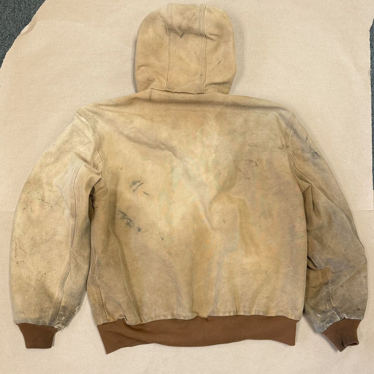 Carhartt FINAL DROP Carhartt Hooded Jacket - Tan Size US XL / EU 56 / 4 - 3 Thumbnail