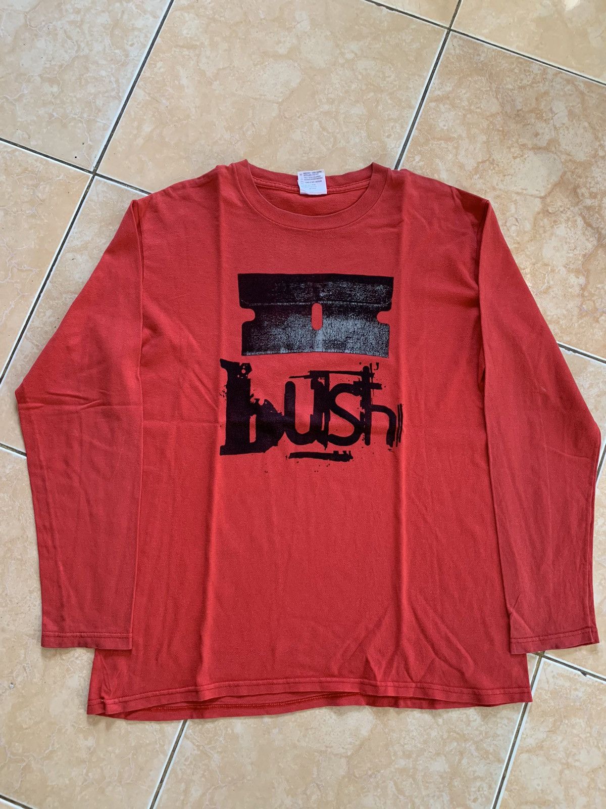 Band Tees Vintage 90s Bush ‘Razorblade Suitcase’ Longsleeve T-shirt Size US L / EU 52-54 / 3 - 1 Thumbnail